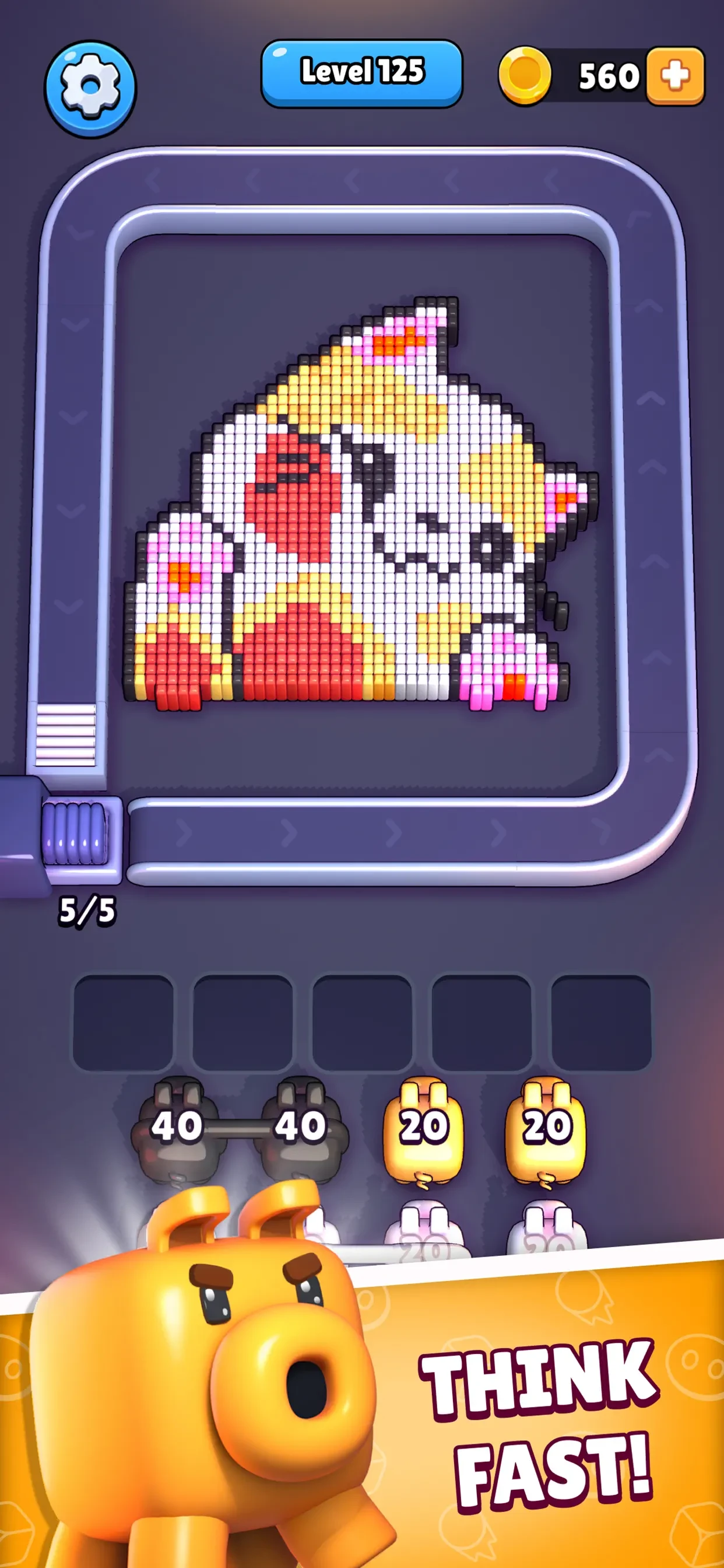 Pixel Flow! app store screenshot 3 — Games (iOS)