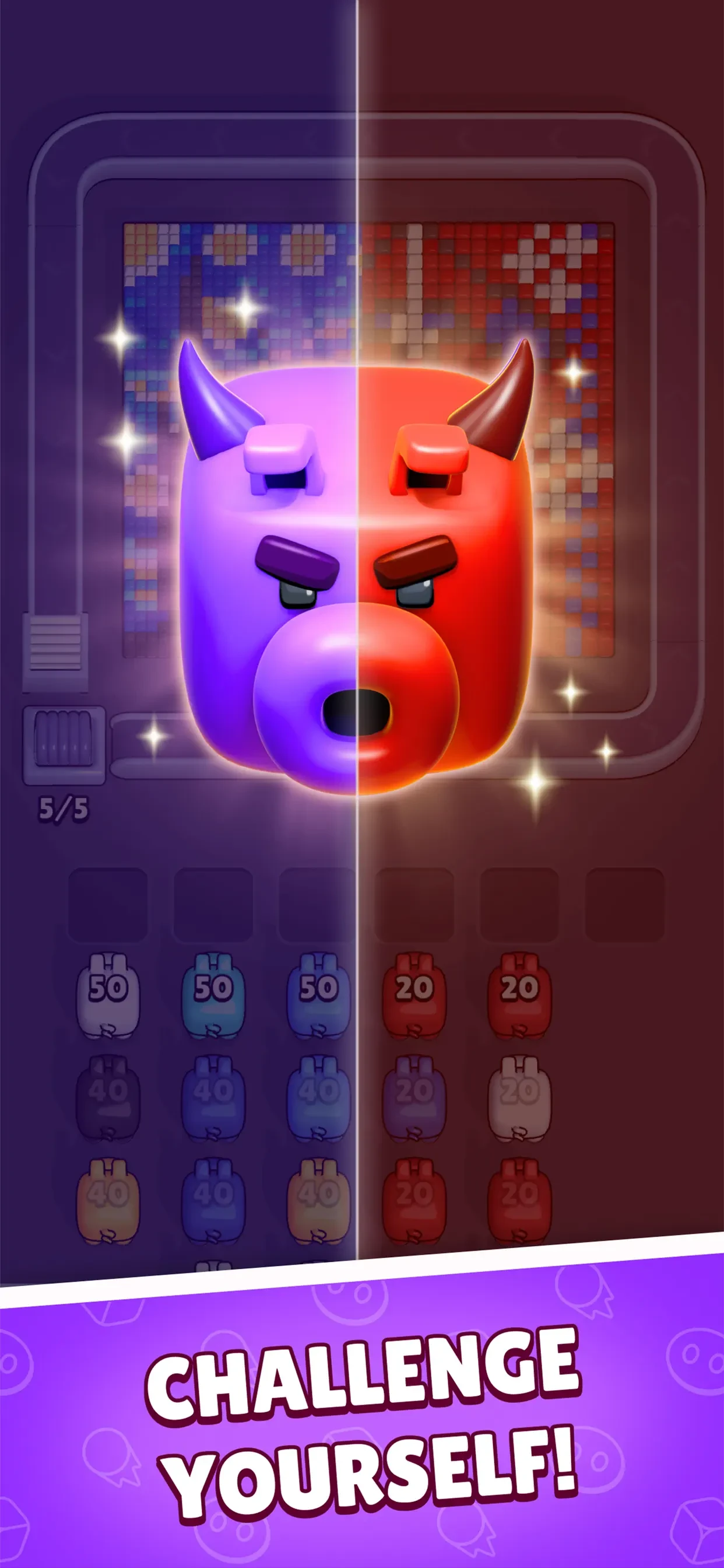 Pixel Flow! app store screenshot 5 — Games (iOS)
