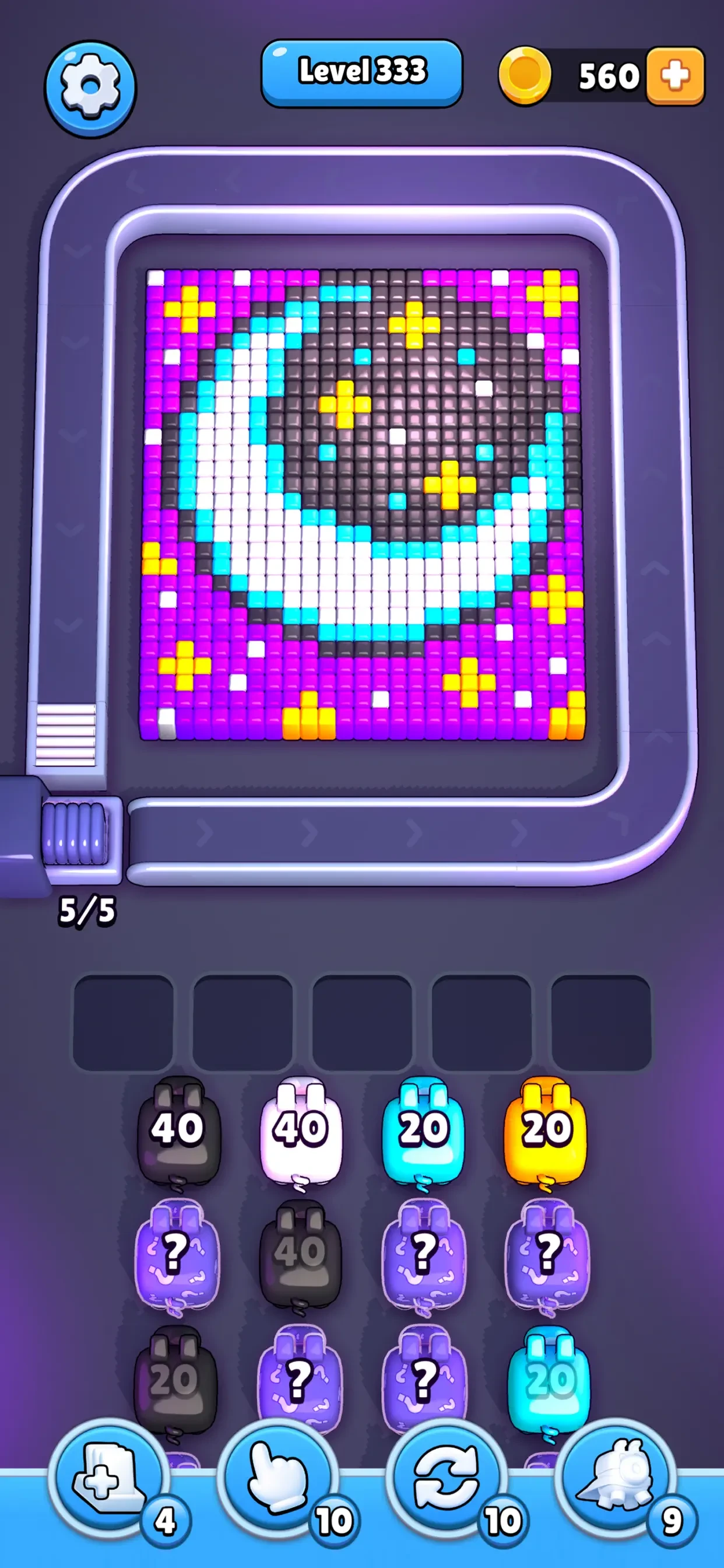 Pixel Flow! app store screenshot 7 — Games (iOS)