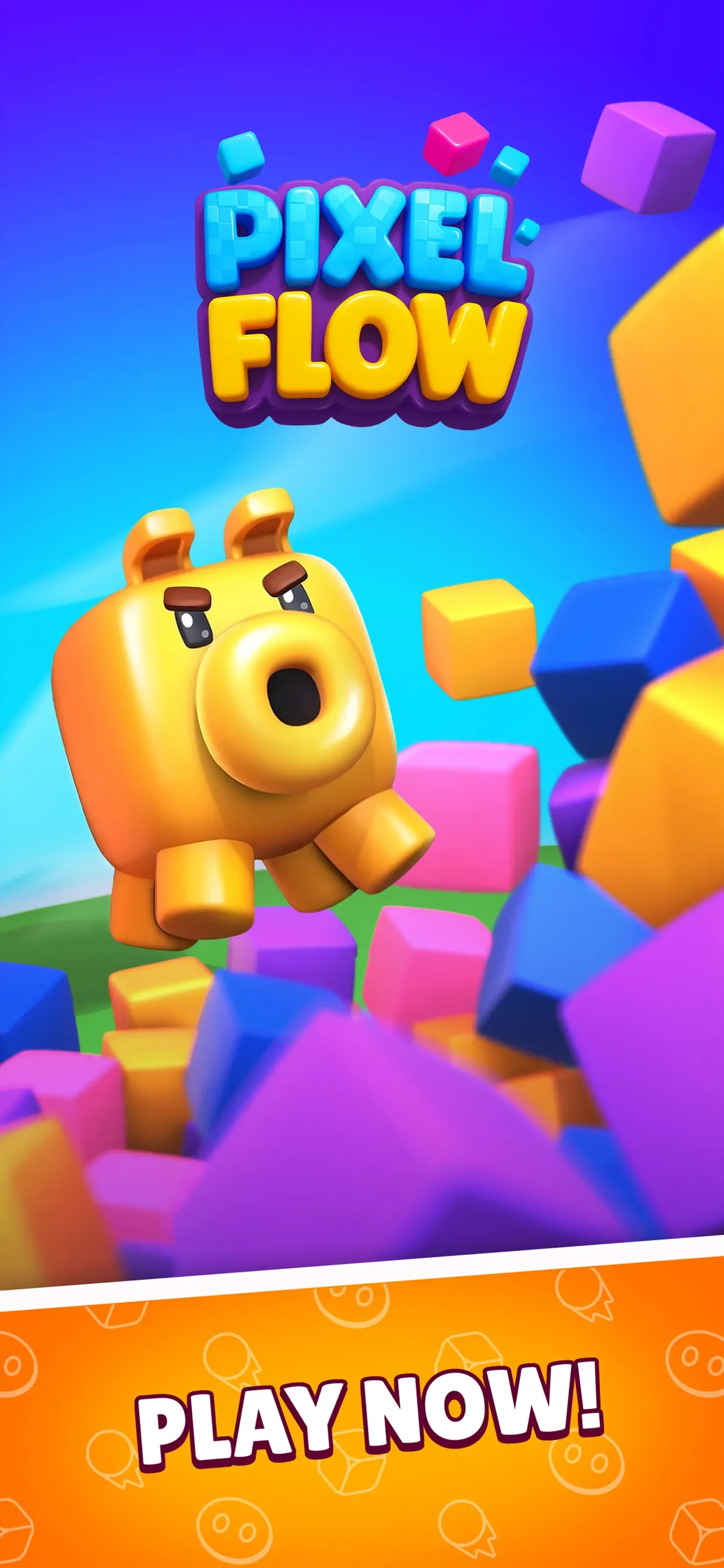 Pixel Flow! app store screenshot 8 — Games (iOS)