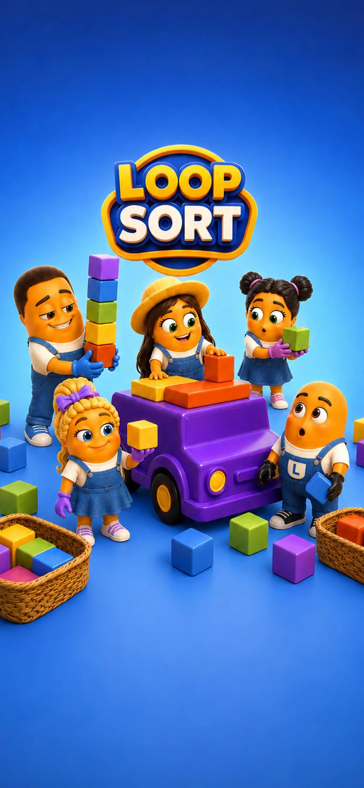 Loop Sort app store screenshot 1 — Games (iOS)