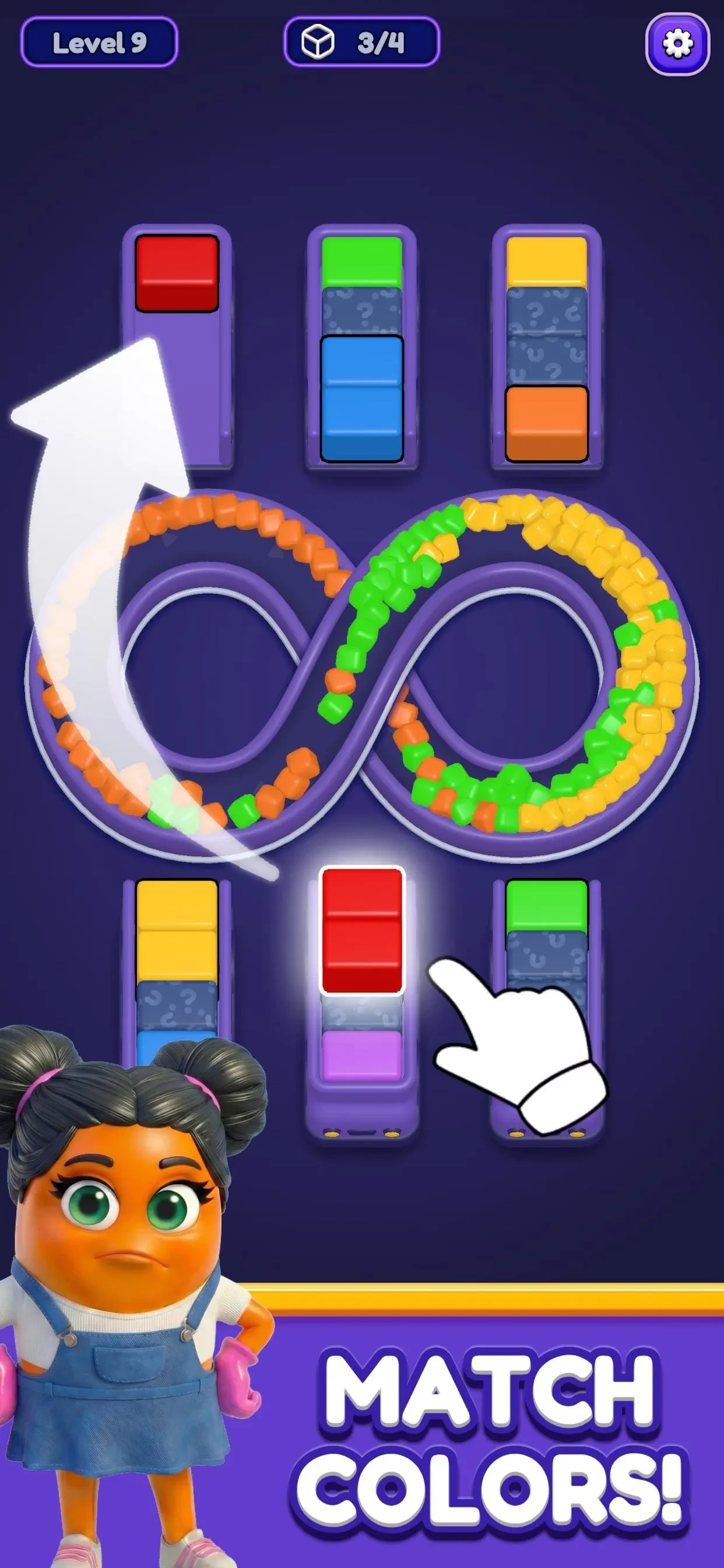 Loop Sort app store screenshot 3 — Games (iOS)