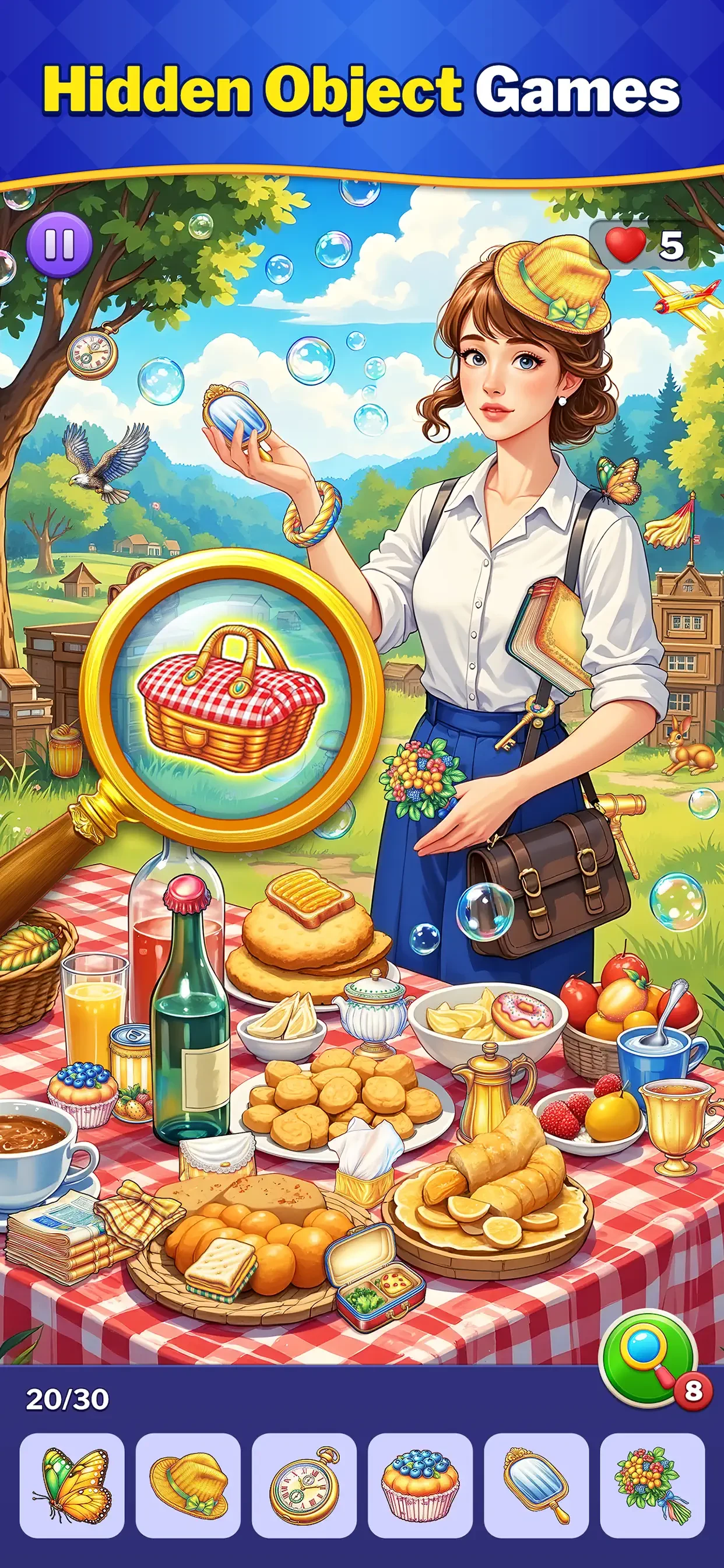 Hidden Object Games: Seek It app store screenshot 1 — Games (iOS)