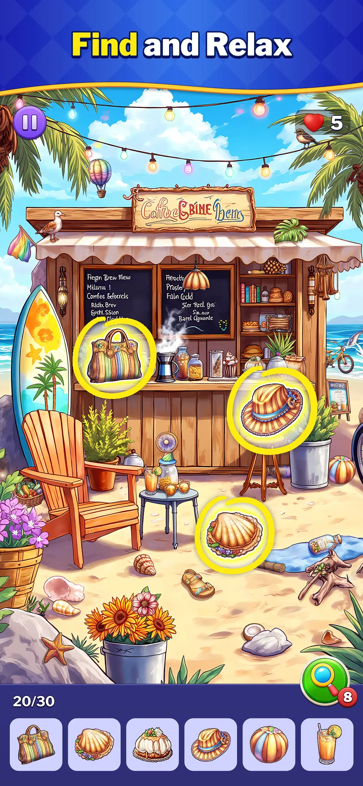 Hidden Object Games: Seek It app store screenshot 2 — Games (iOS)