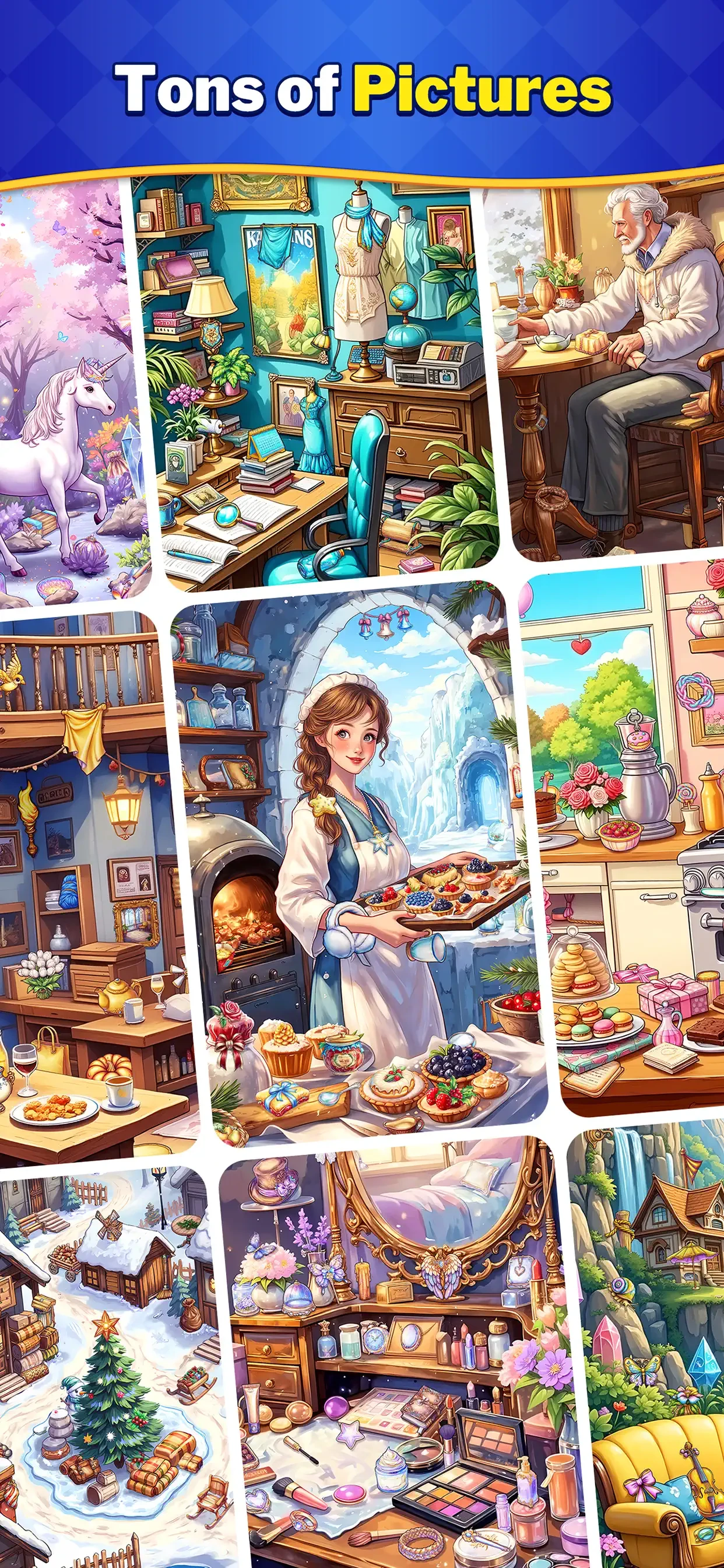 Hidden Object Games: Seek It app store screenshot 5 — Games (iOS)
