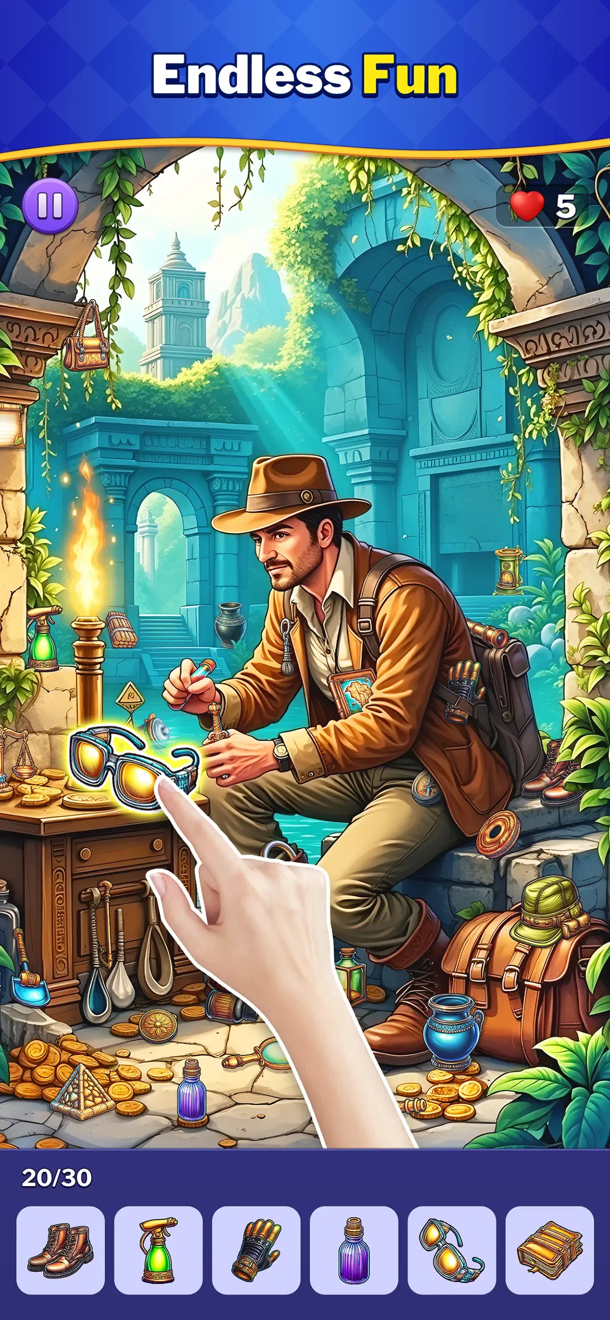 Hidden Object Games: Seek It app store screenshot 8 — Games (iOS)