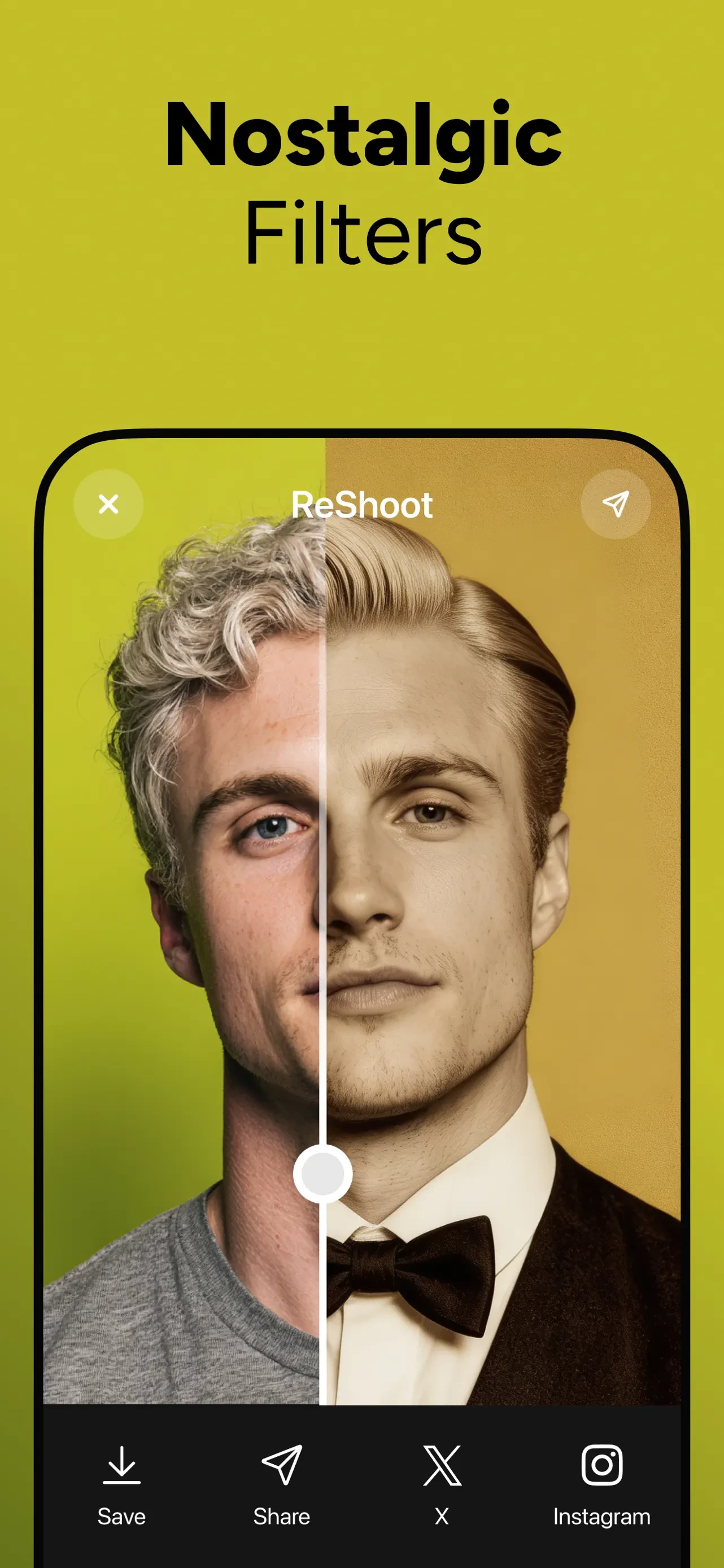 ReShoot: AI Face Photo Editor app store screenshot 3 — Unknown (iOS)
