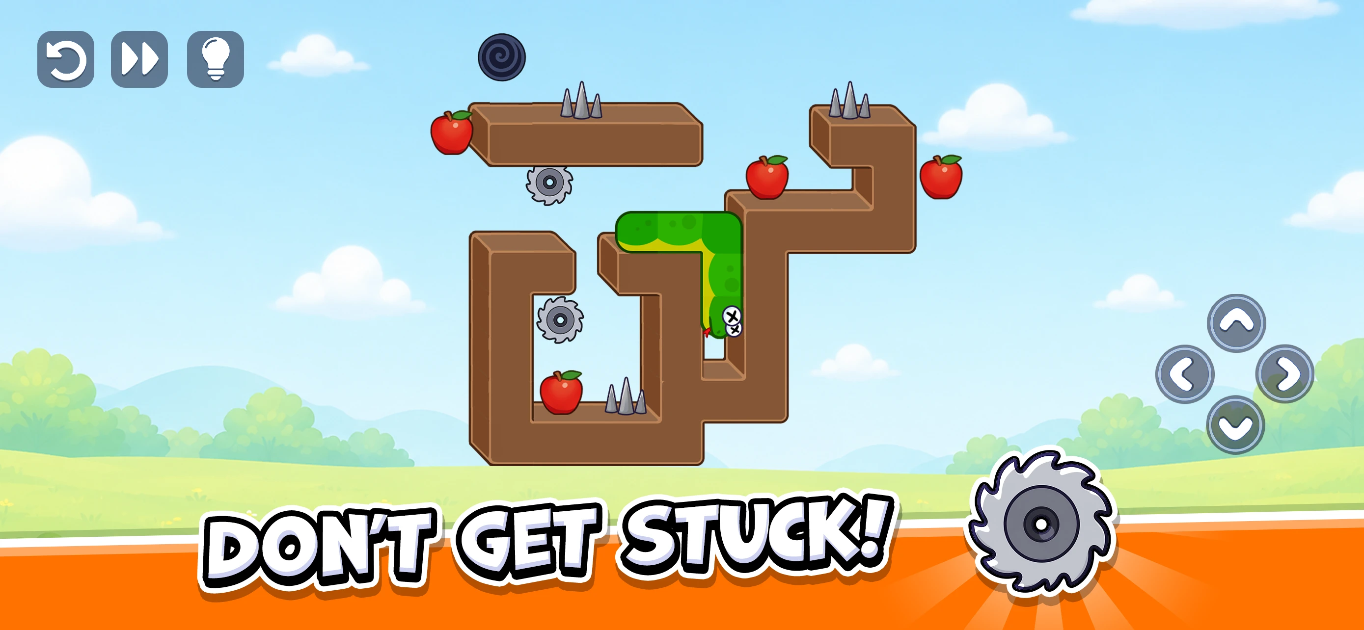 Snake Puzzle: Slither to Eat! app store screenshot 5 — Games (iOS)