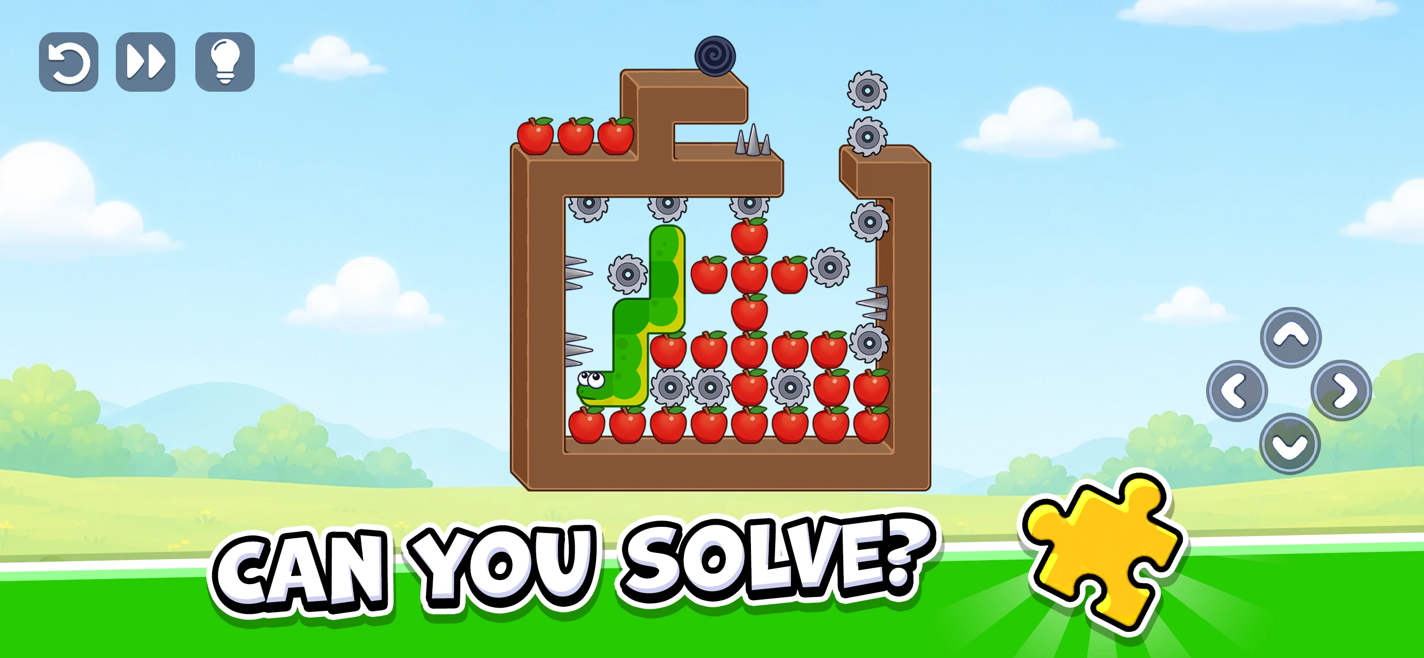 Snake Puzzle: Slither to Eat! app store screenshot 7 — Games (iOS)
