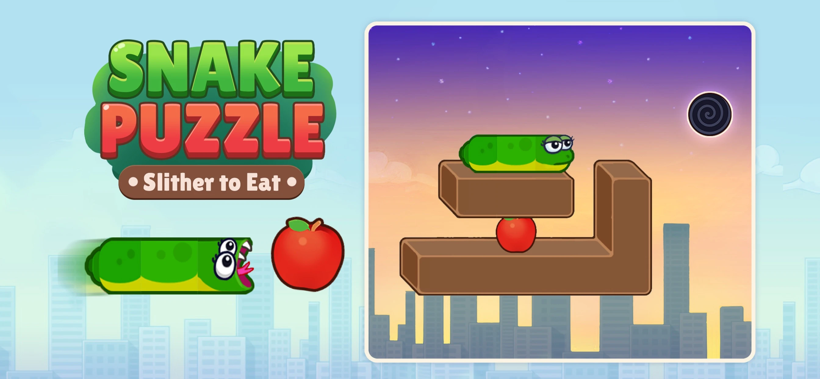 Snake Puzzle: Slither to Eat! app store screenshot 5 — Games (iOS)