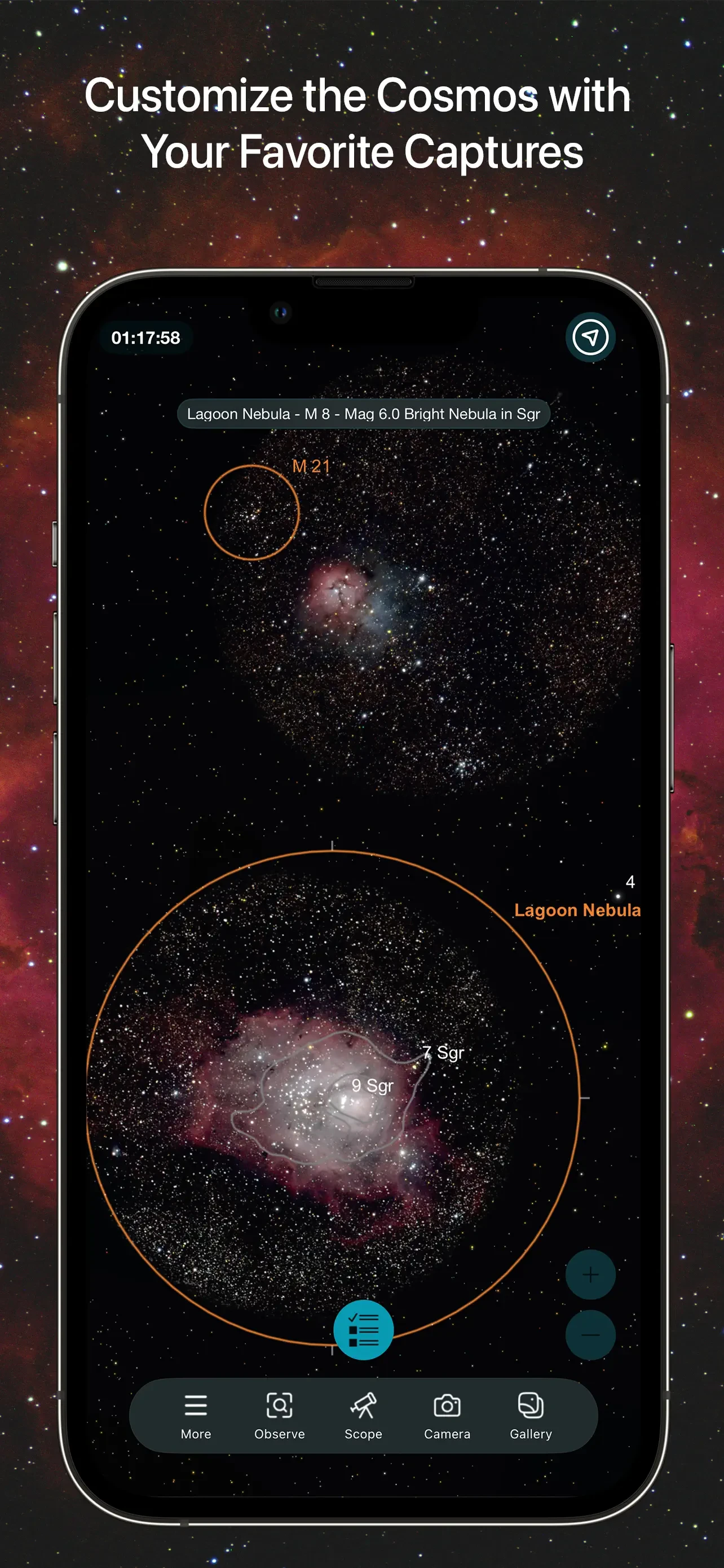 SkySafari 8 Pro app store screenshot 2 — Unknown (iOS)