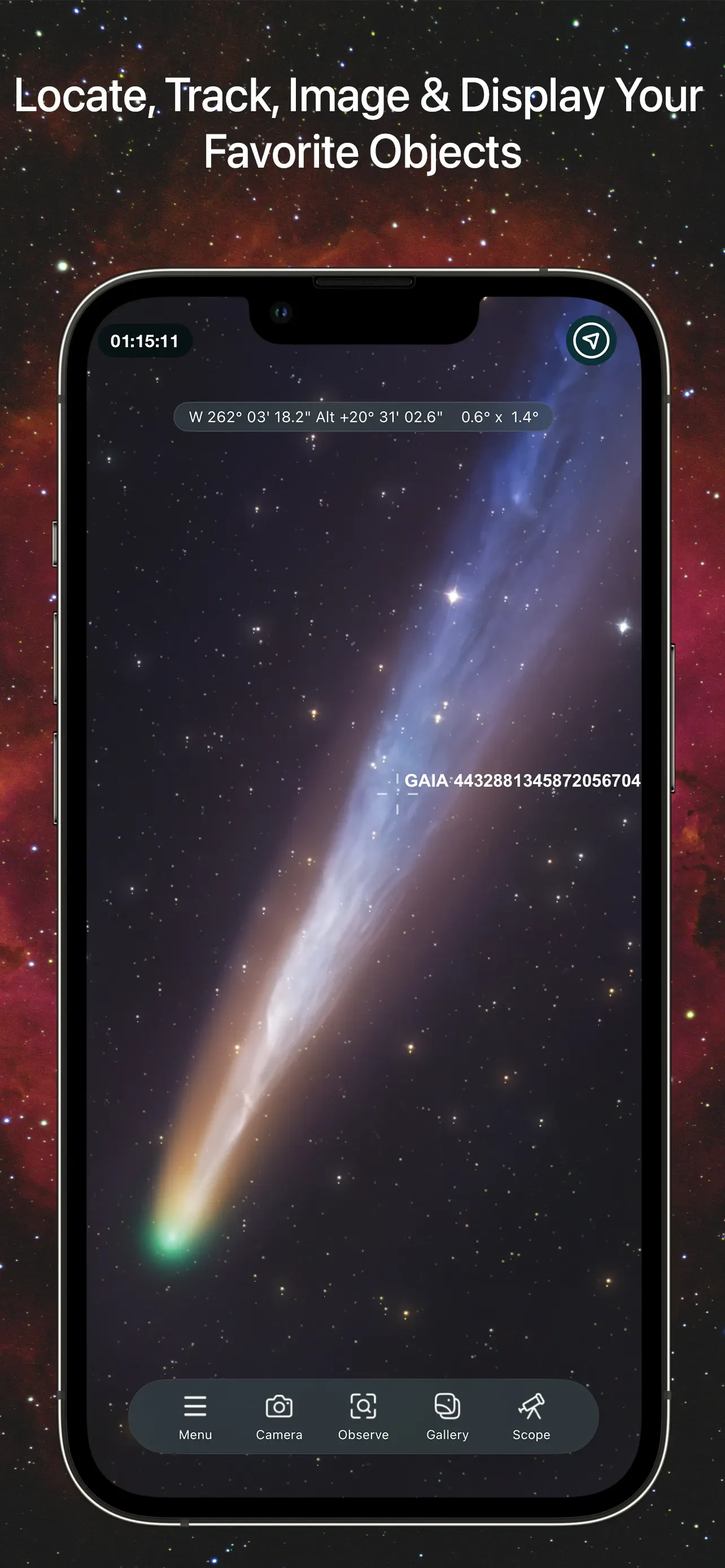 SkySafari 8 Pro app store screenshot 3 — Unknown (iOS)
