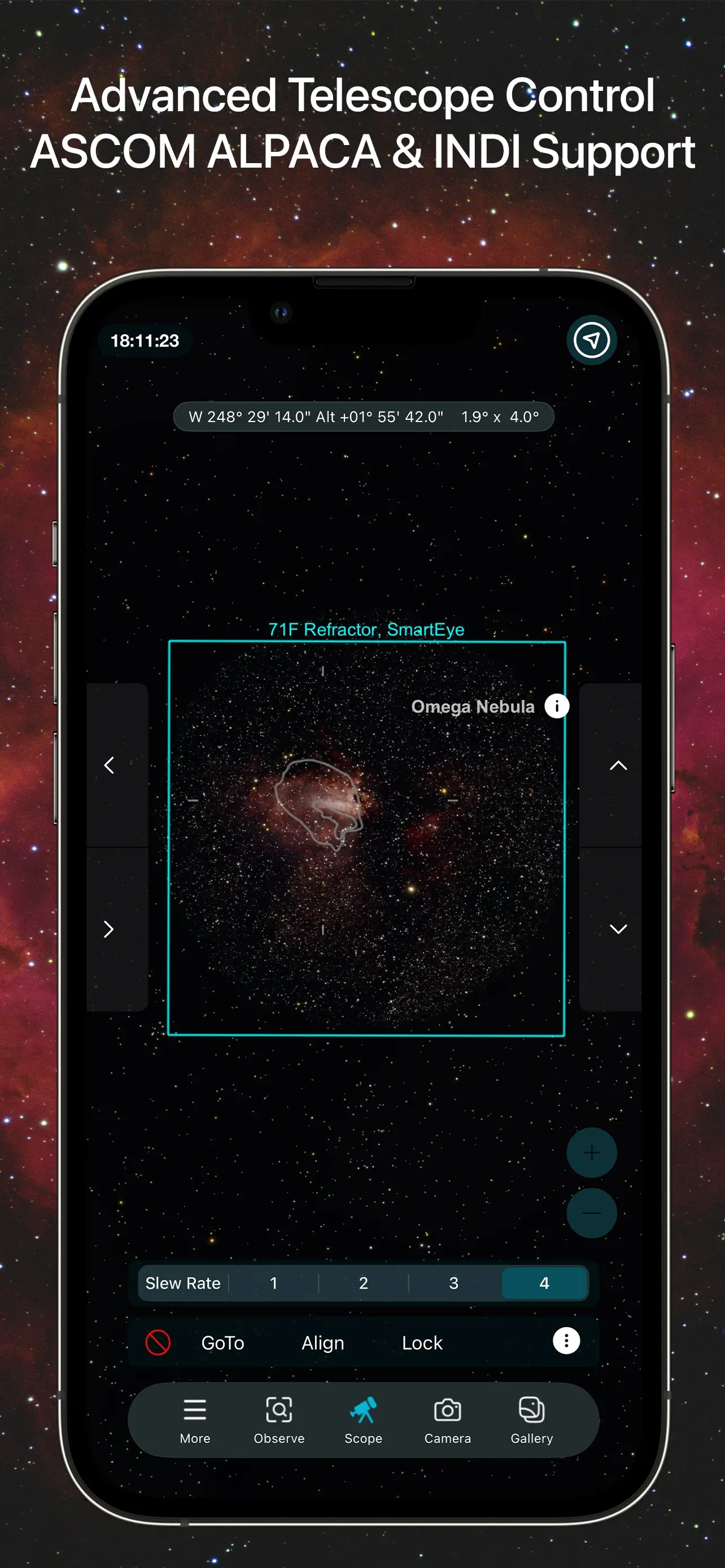 SkySafari 8 Pro app store screenshot 4 — Unknown (iOS)