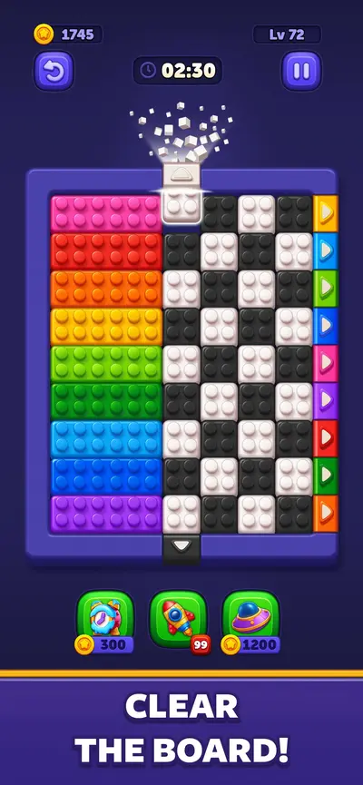 Block Out! - Color Sort Puzzle app store screenshot 1 — Games (iOS)