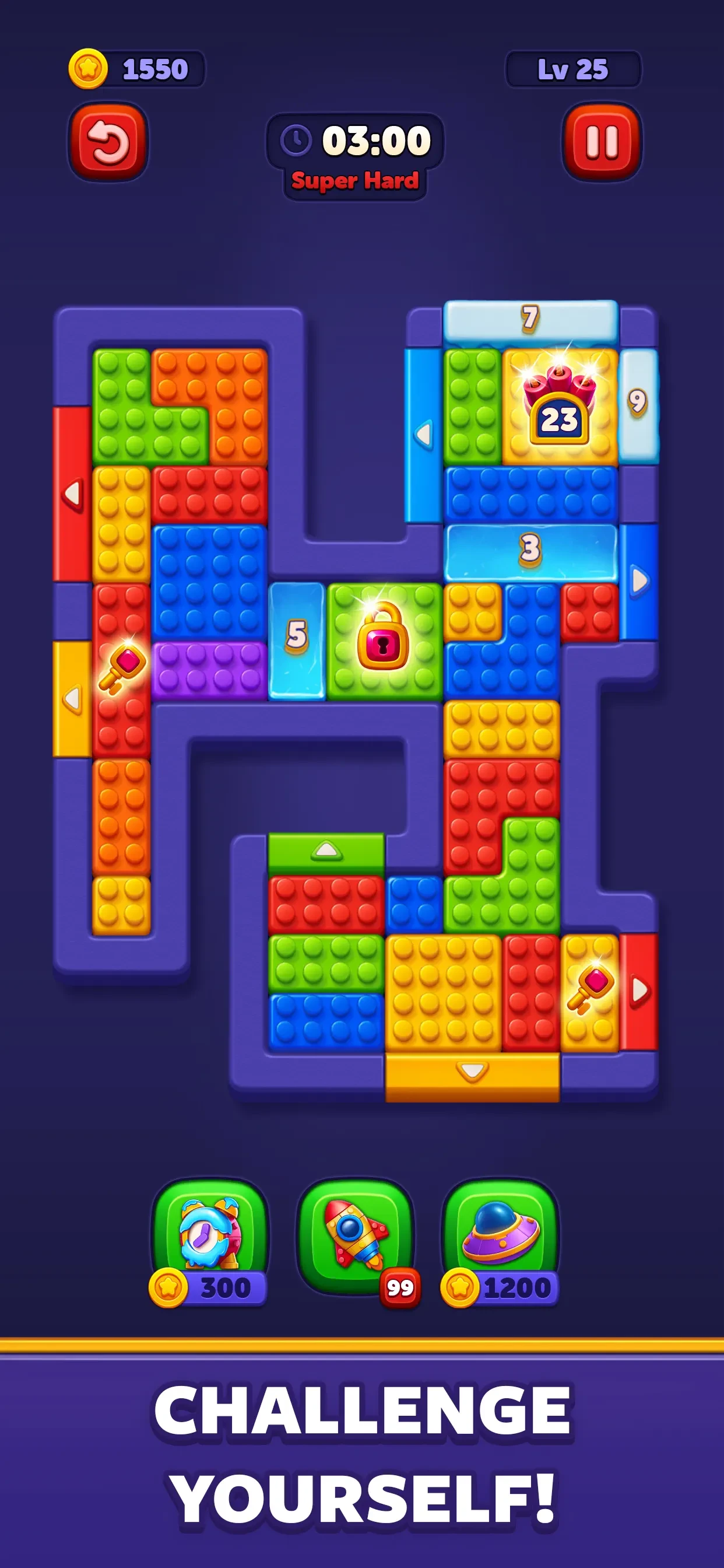 Block Out! - Color Sort Puzzle app store screenshot 2 — Games (iOS)