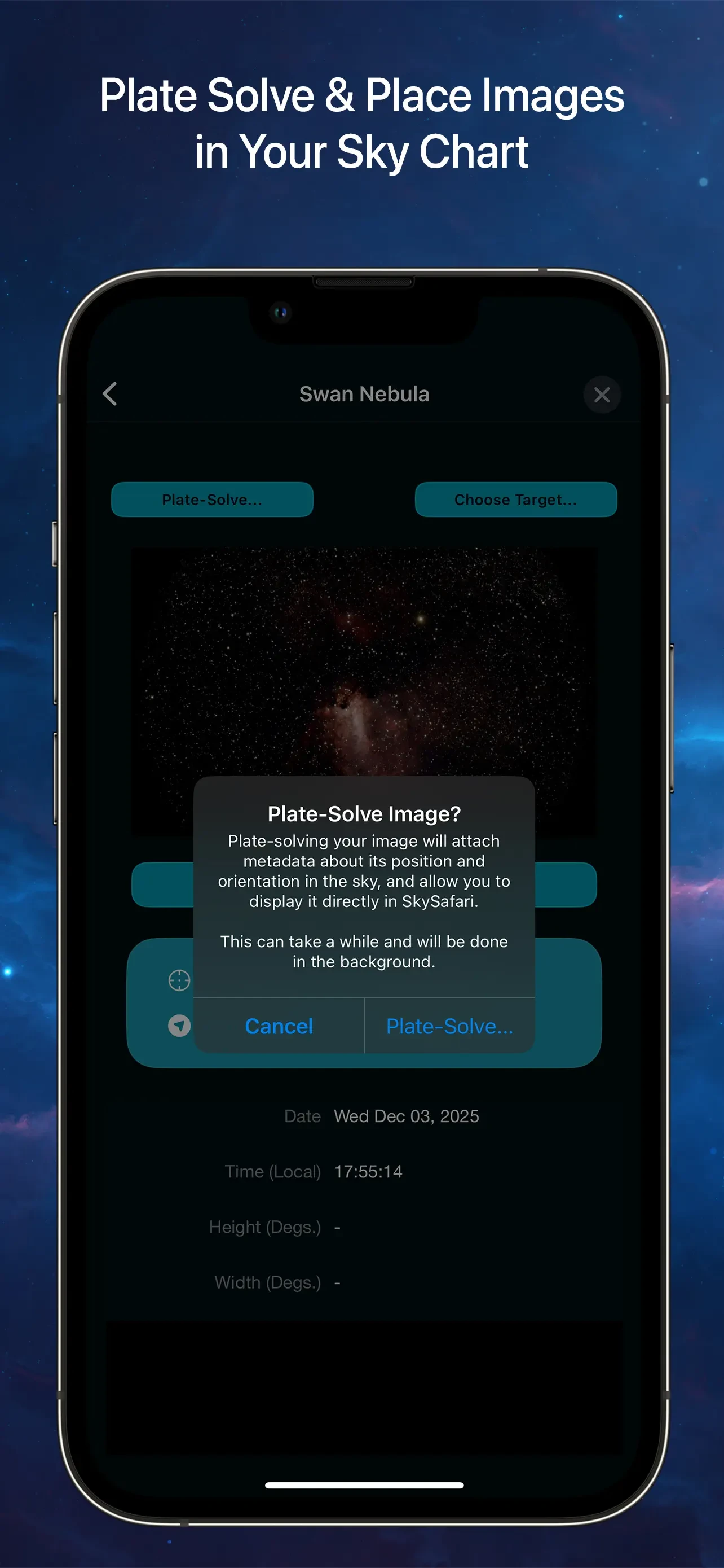 SkySafari 8 Plus app store screenshot 4 — Reference (iOS)