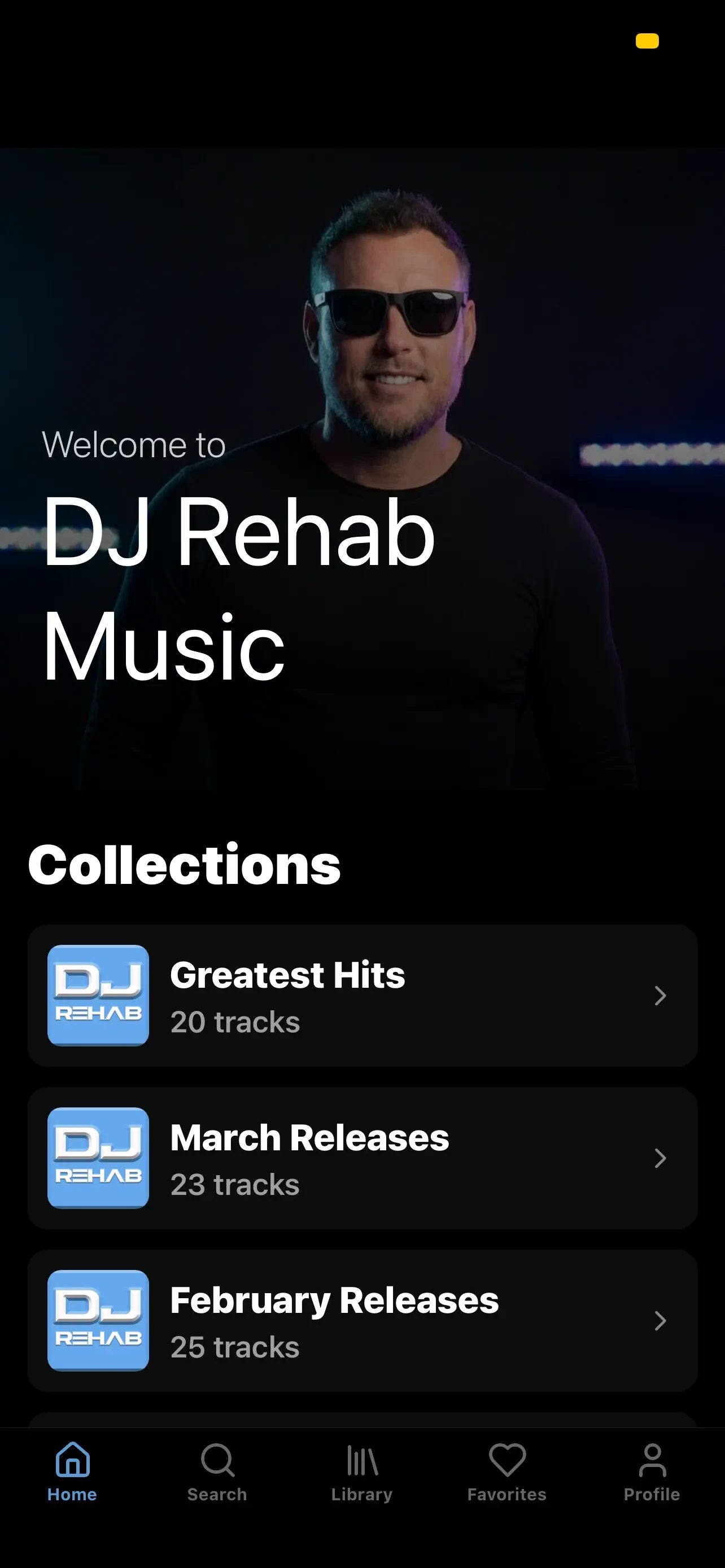 DJ Rehab Music app store screenshot 1 — Unknown (iOS)
