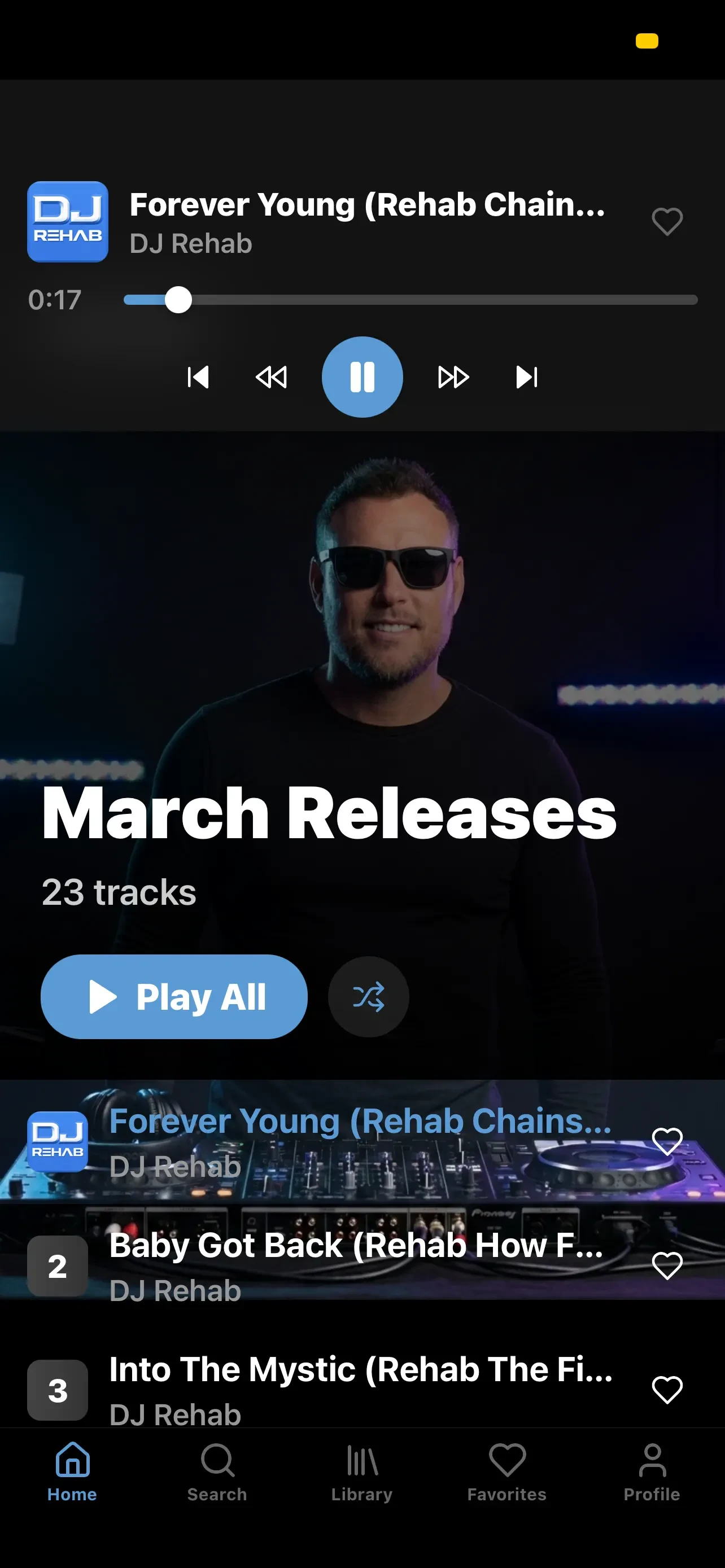 DJ Rehab Music app store screenshot 4 — Unknown (iOS)