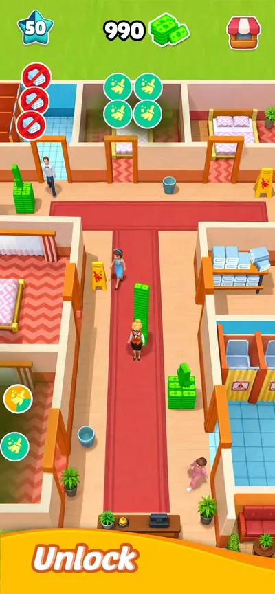 Hotel Legacy: Merge Game app store screenshot 1 — Games (iOS)