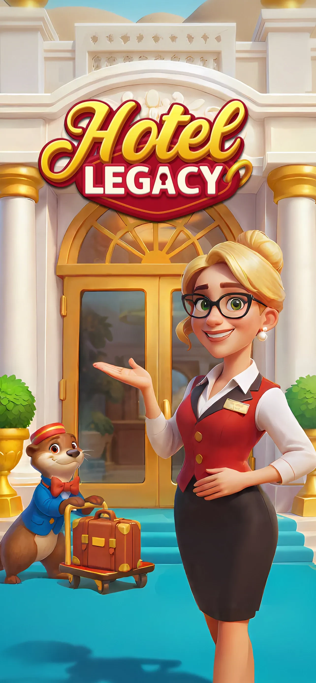 Hotel Legacy: Merge Game app store screenshot 4 — Games (iOS)