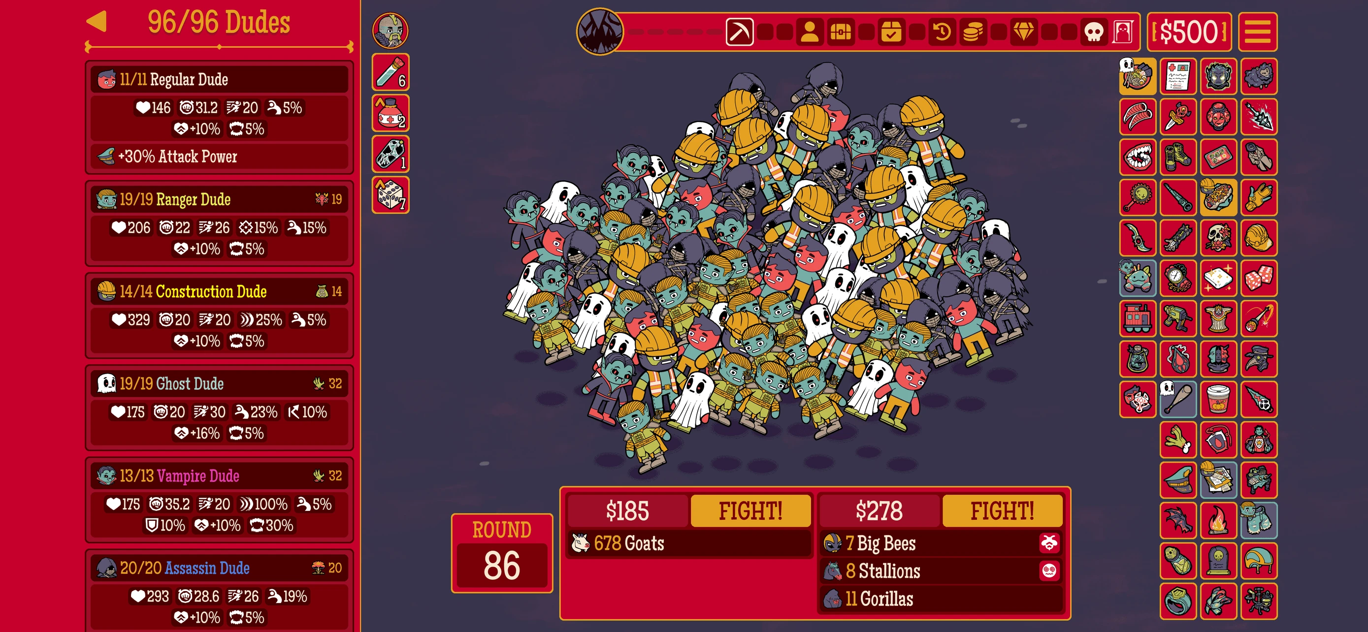 How Many Dudes? app store screenshot 4 — Games (iOS)
