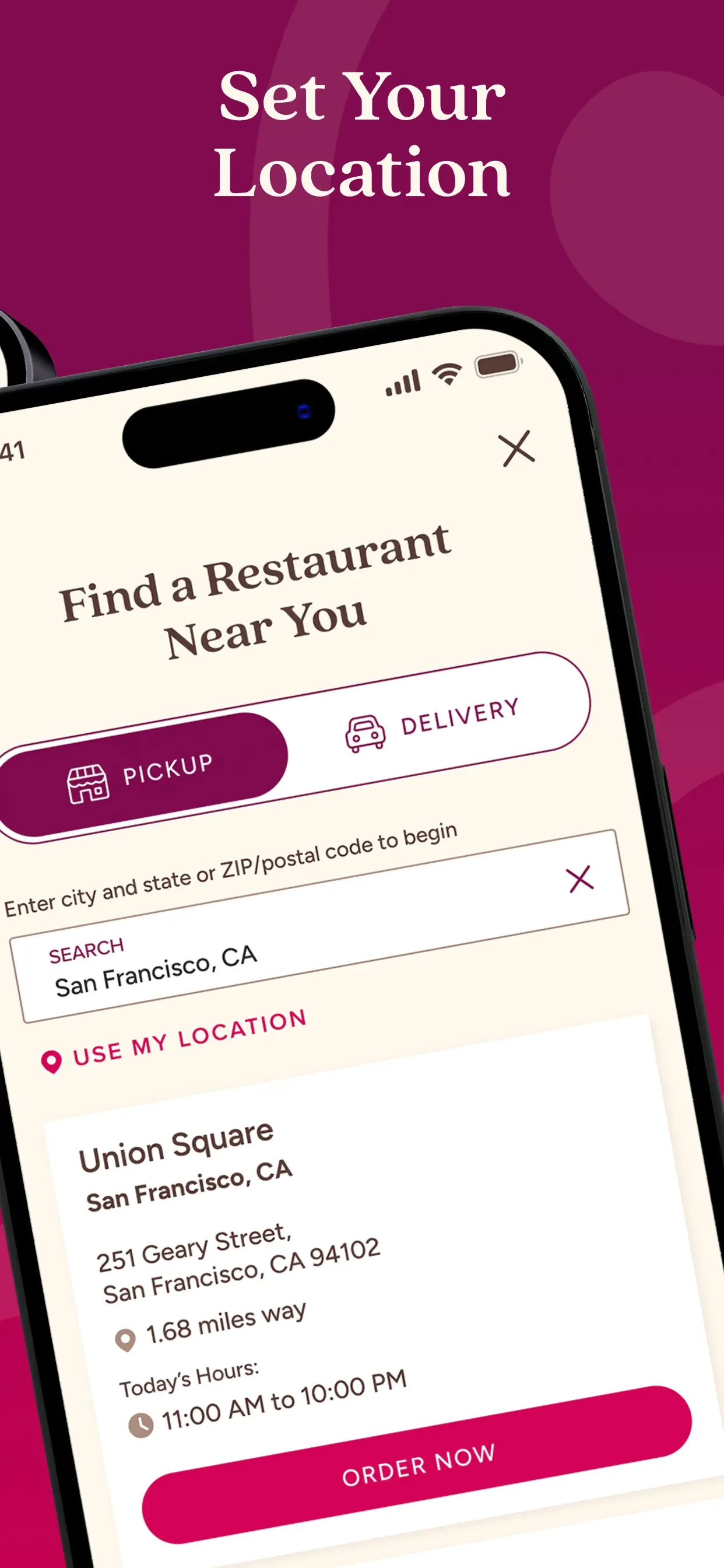 The Cheesecake Factory app store screenshot 5 — Food & Drink (iOS)