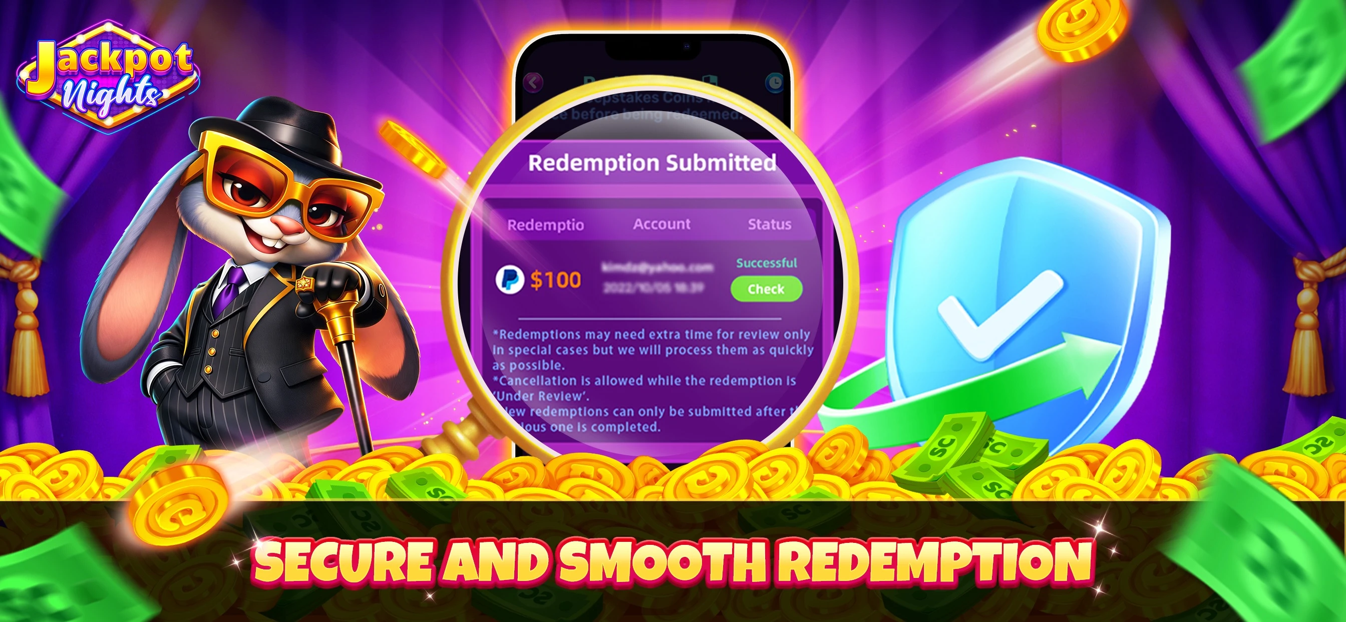 Jackpot Nights app store screenshot 1 — Games (iOS)