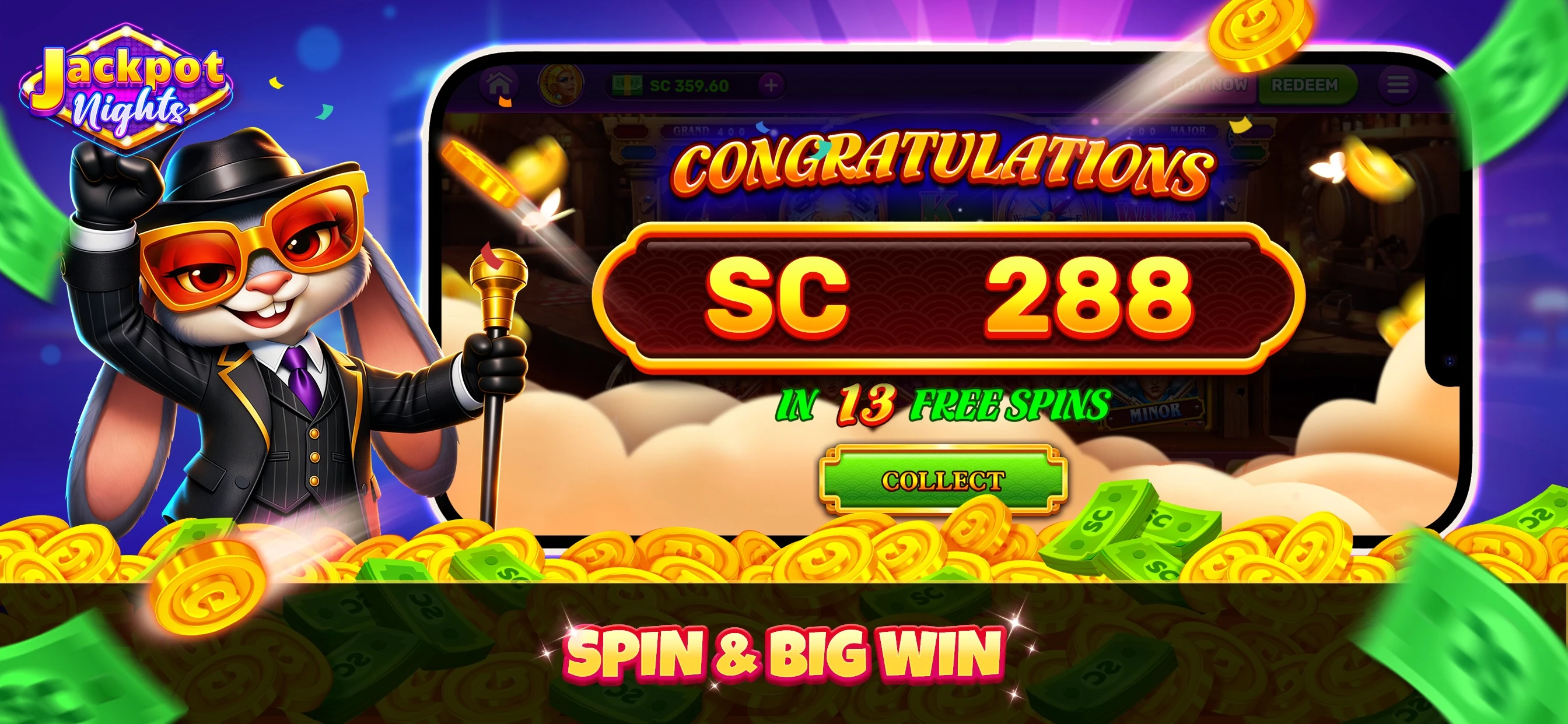 Jackpot Nights app store screenshot 4 — Games (iOS)