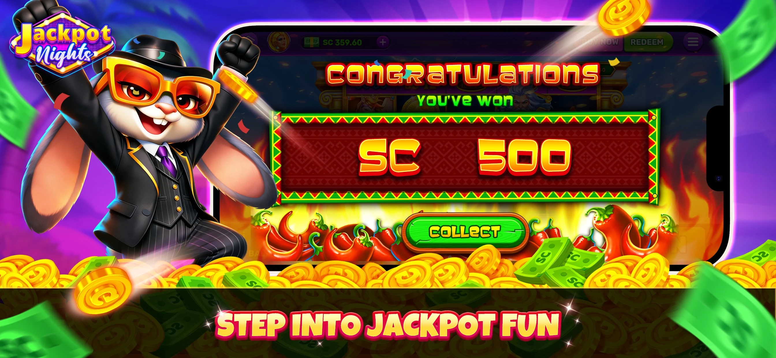 Jackpot Nights app store screenshot 5 — Games (iOS)