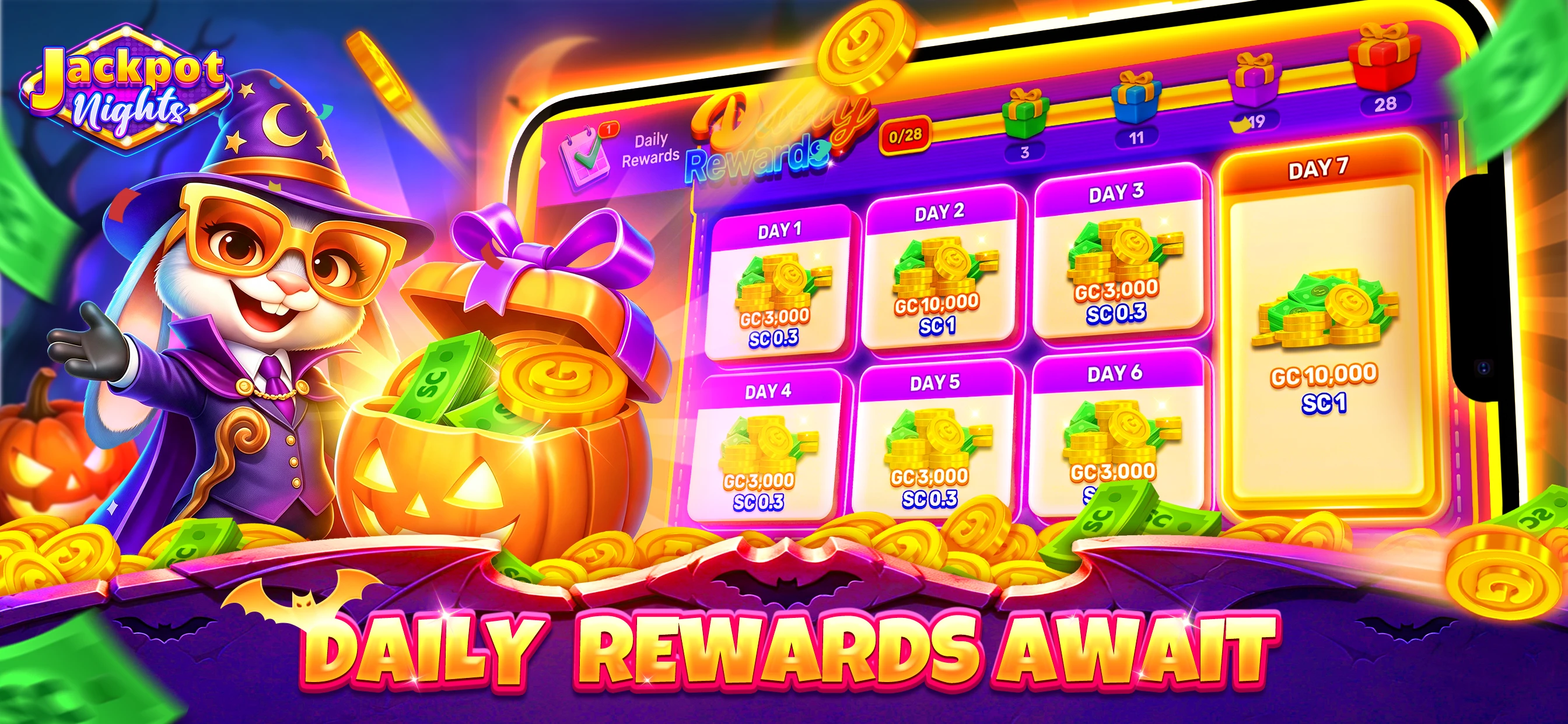Jackpot Nights app store screenshot 3 — Games (iOS)