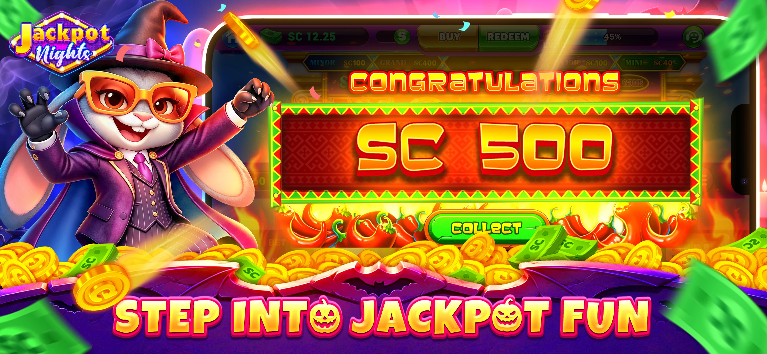 Jackpot Nights app store screenshot 4 — Games (iOS)