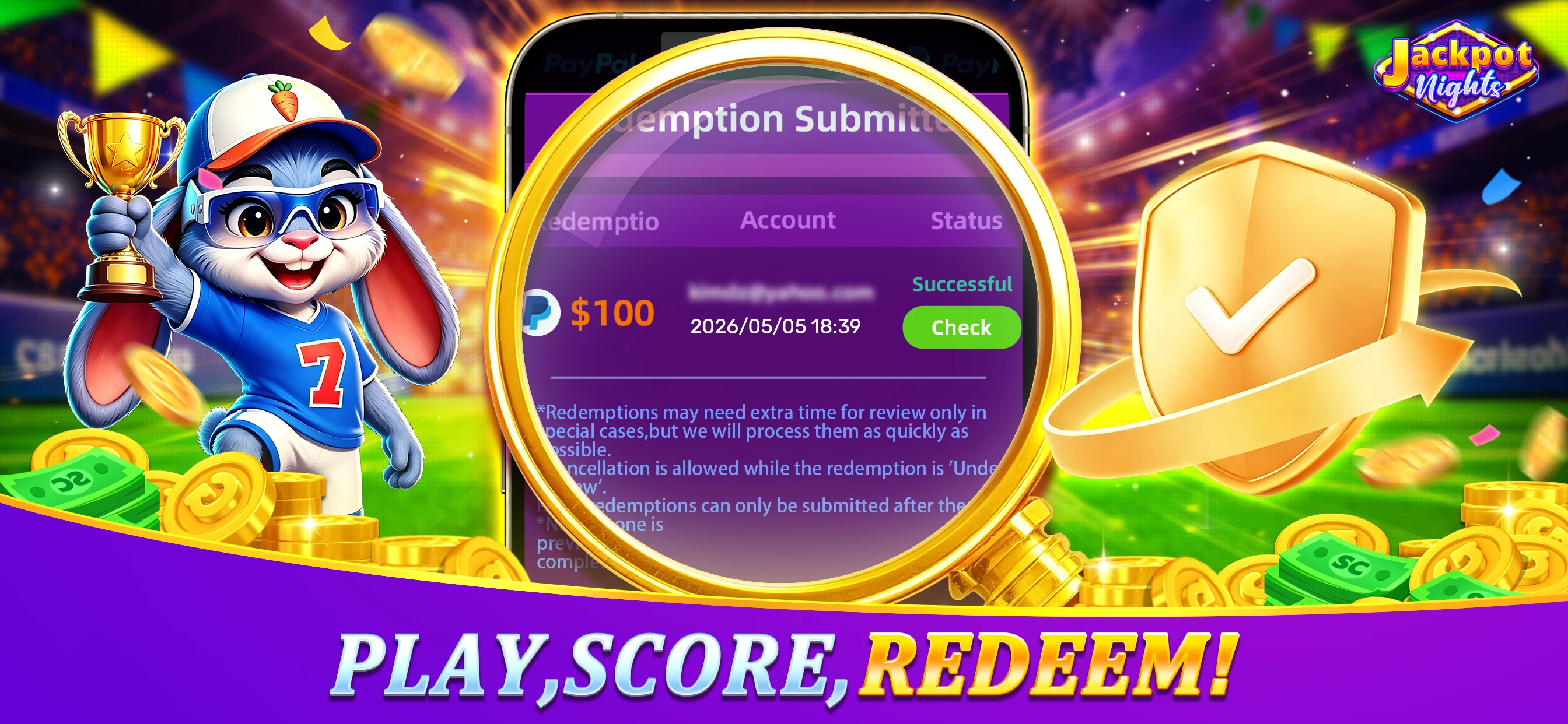 Jackpot Nights app store screenshot 1 — Games (iOS)