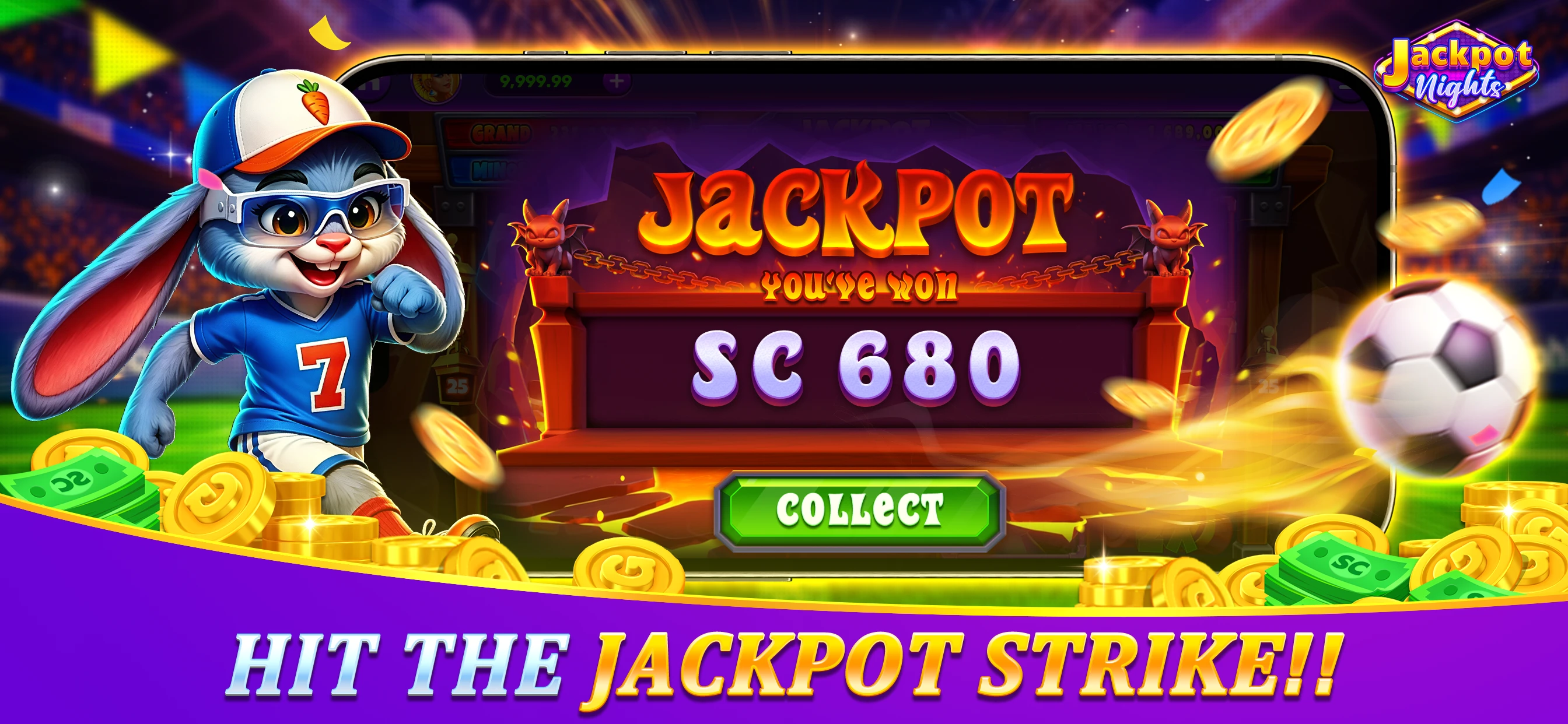 Jackpot Nights app store screenshot 2 — Games (iOS)