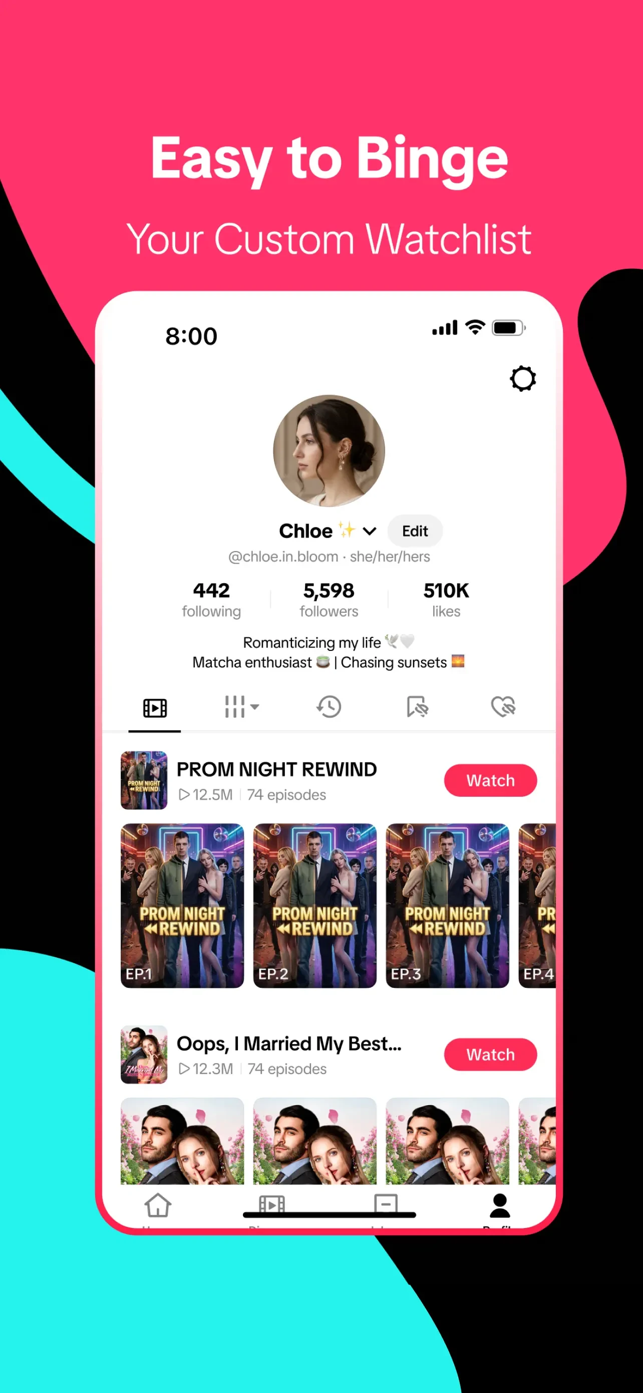 PineDrama - Short Dramas app store screenshot 4 — Unknown (iOS)