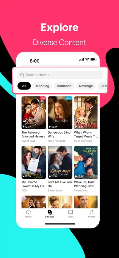 PineDrama - Short Dramas app store screenshot 6 — Unknown (iOS)