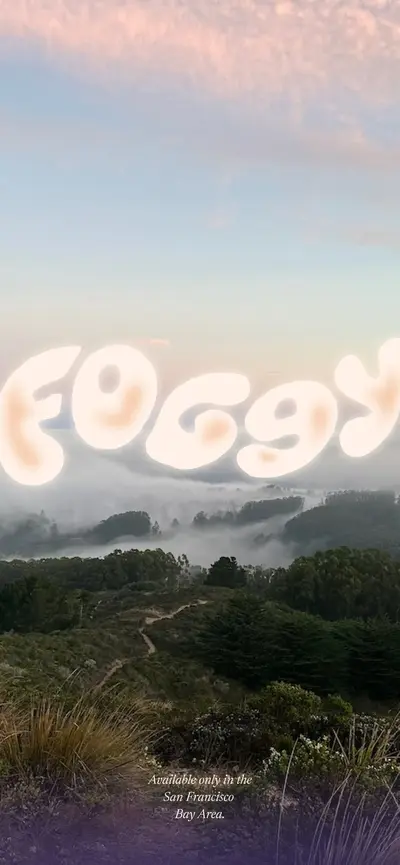 Foggy: Bay Area Fog Tracker app store screenshot 1 — Unknown (iOS)