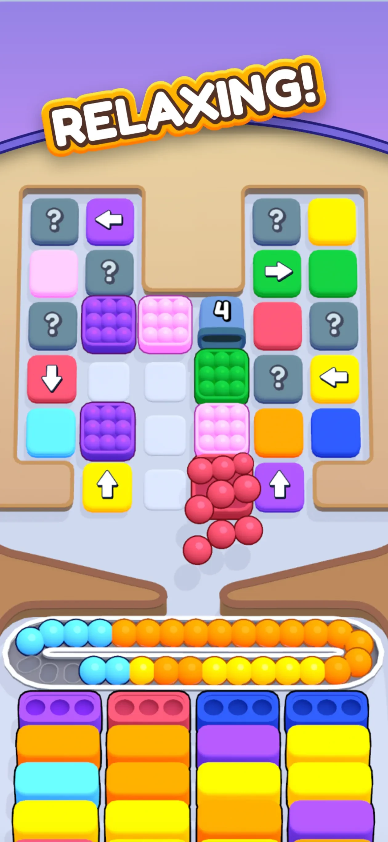 Marble Sort! app store screenshot 2 — Games (iOS)