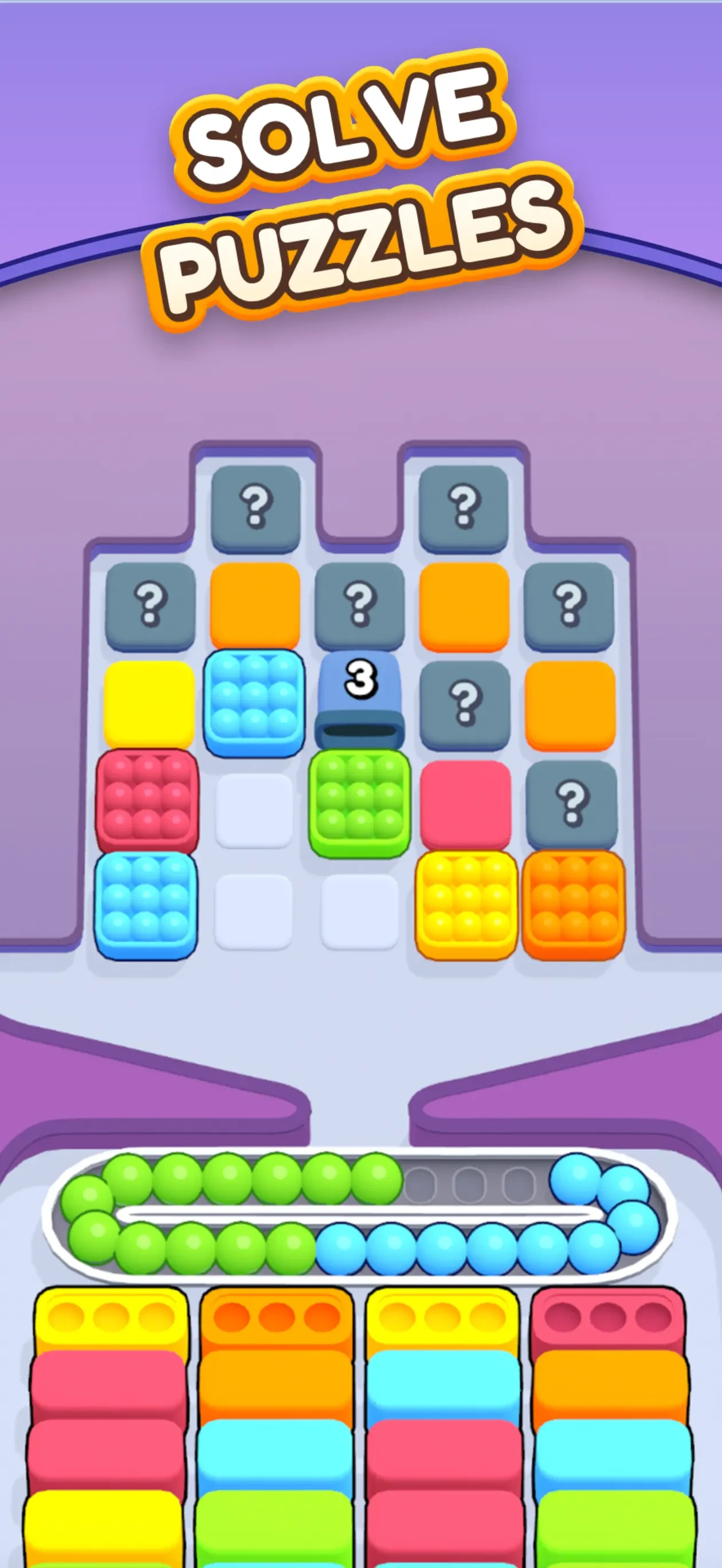 Marble Sort! app store screenshot 3 — Games (iOS)