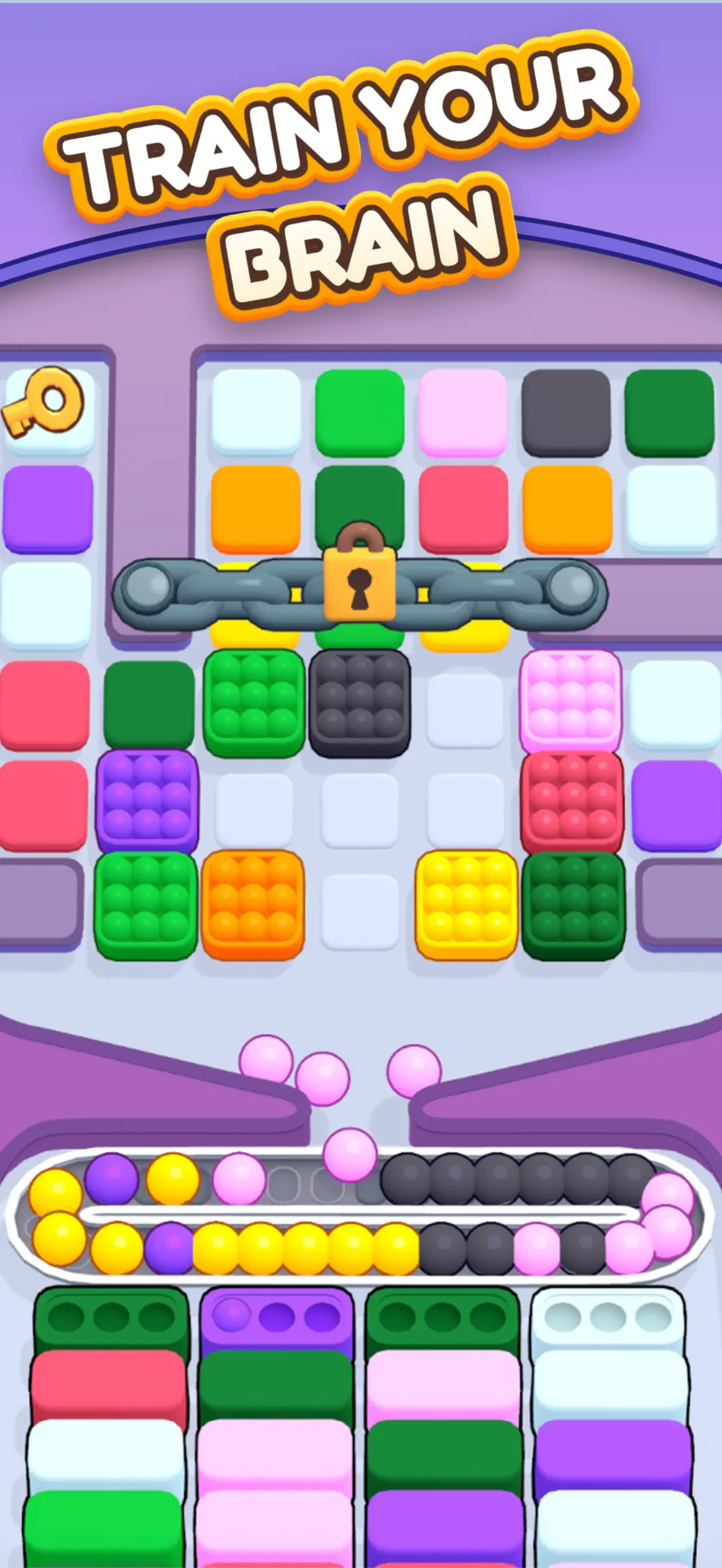Marble Sort! app store screenshot 5 — Games (iOS)