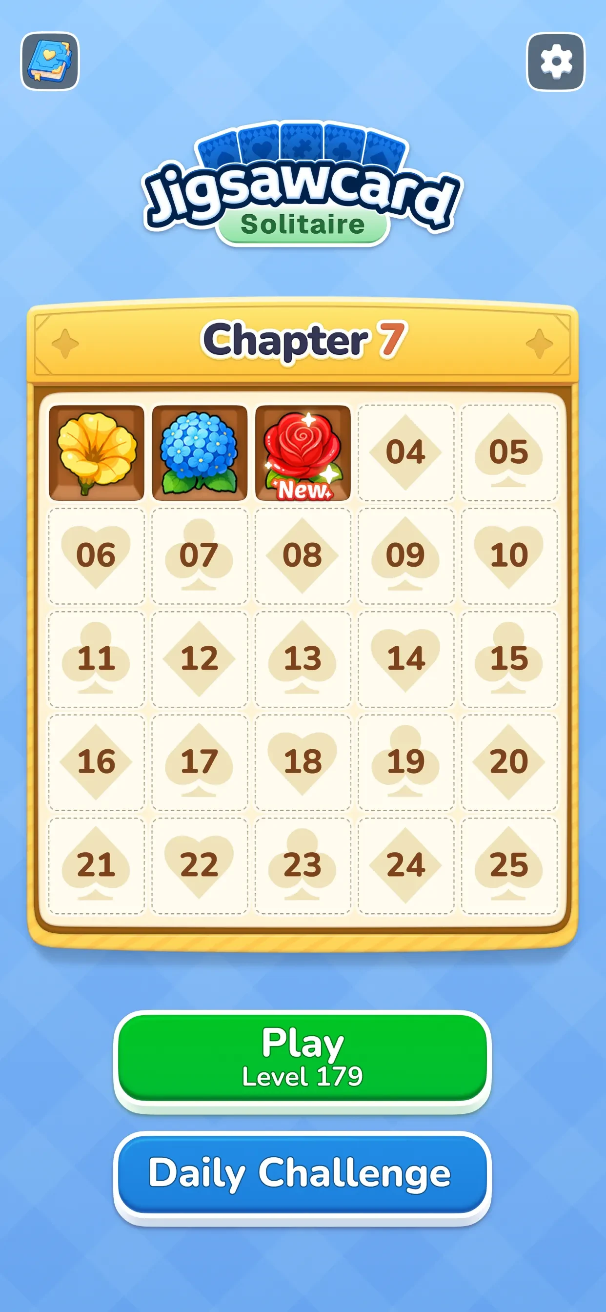 Jigsawcard Solitaire Puzzle app store screenshot 6 — Games (iOS)