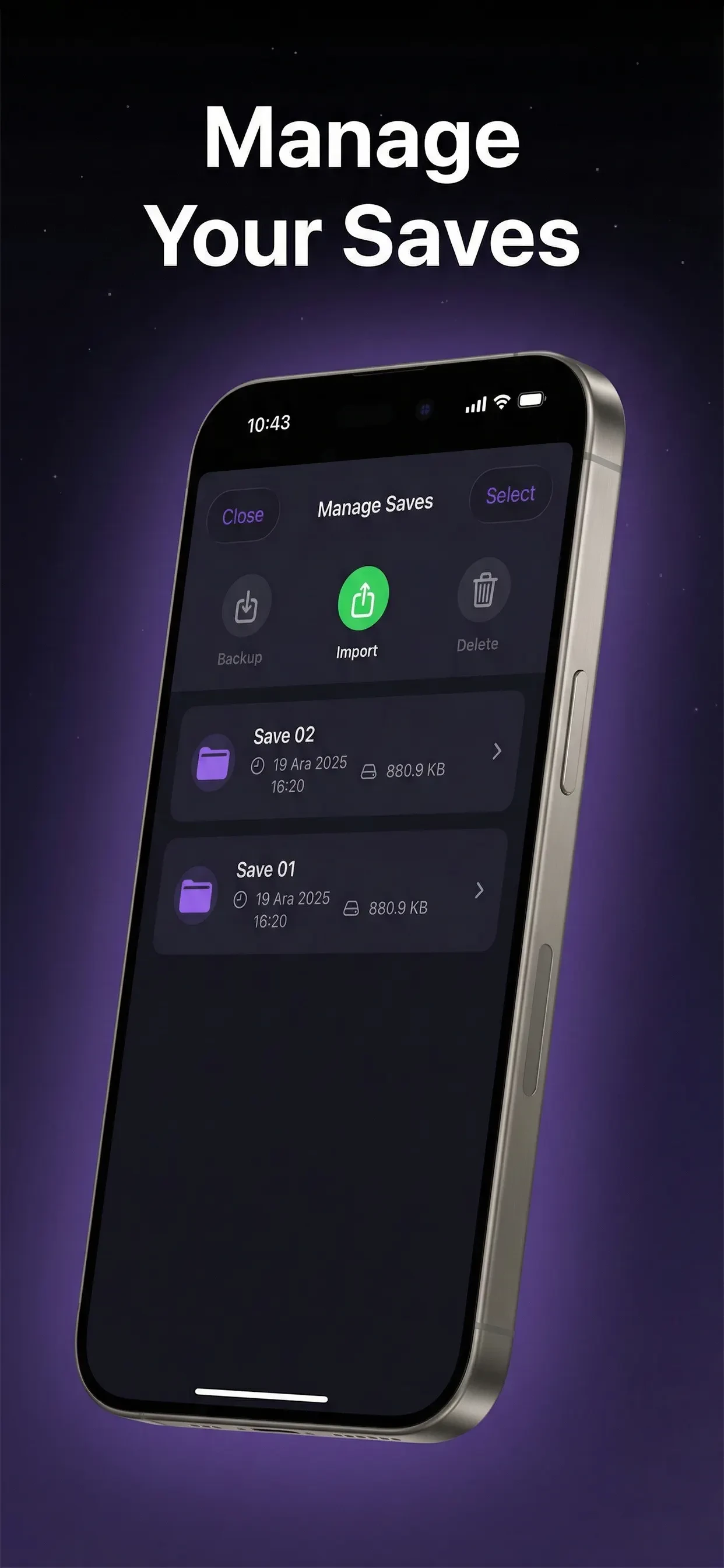 RPGPlayer - An RPGMaker Player app store screenshot 1 — Utilities (iOS)