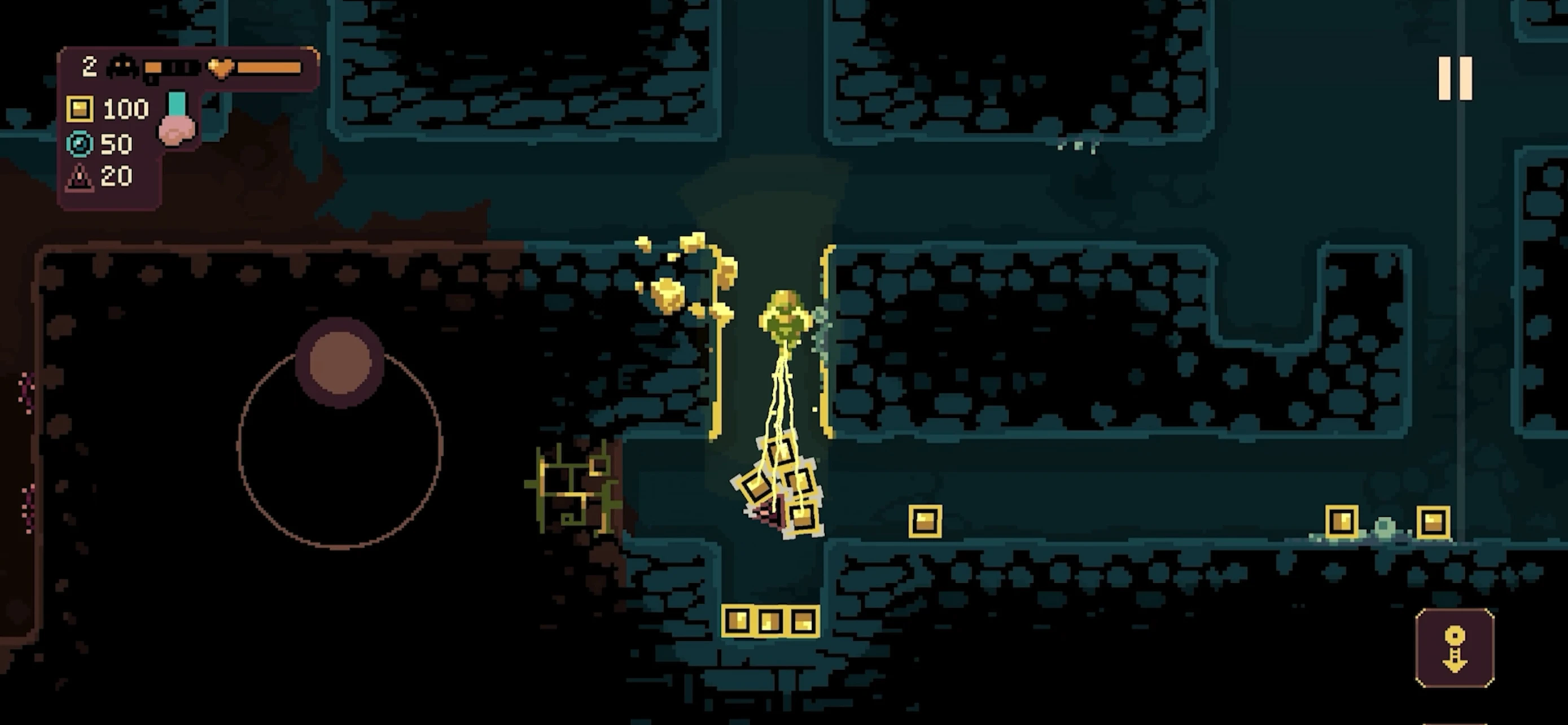Dome Keeper app store screenshot 2 — Games (iOS)