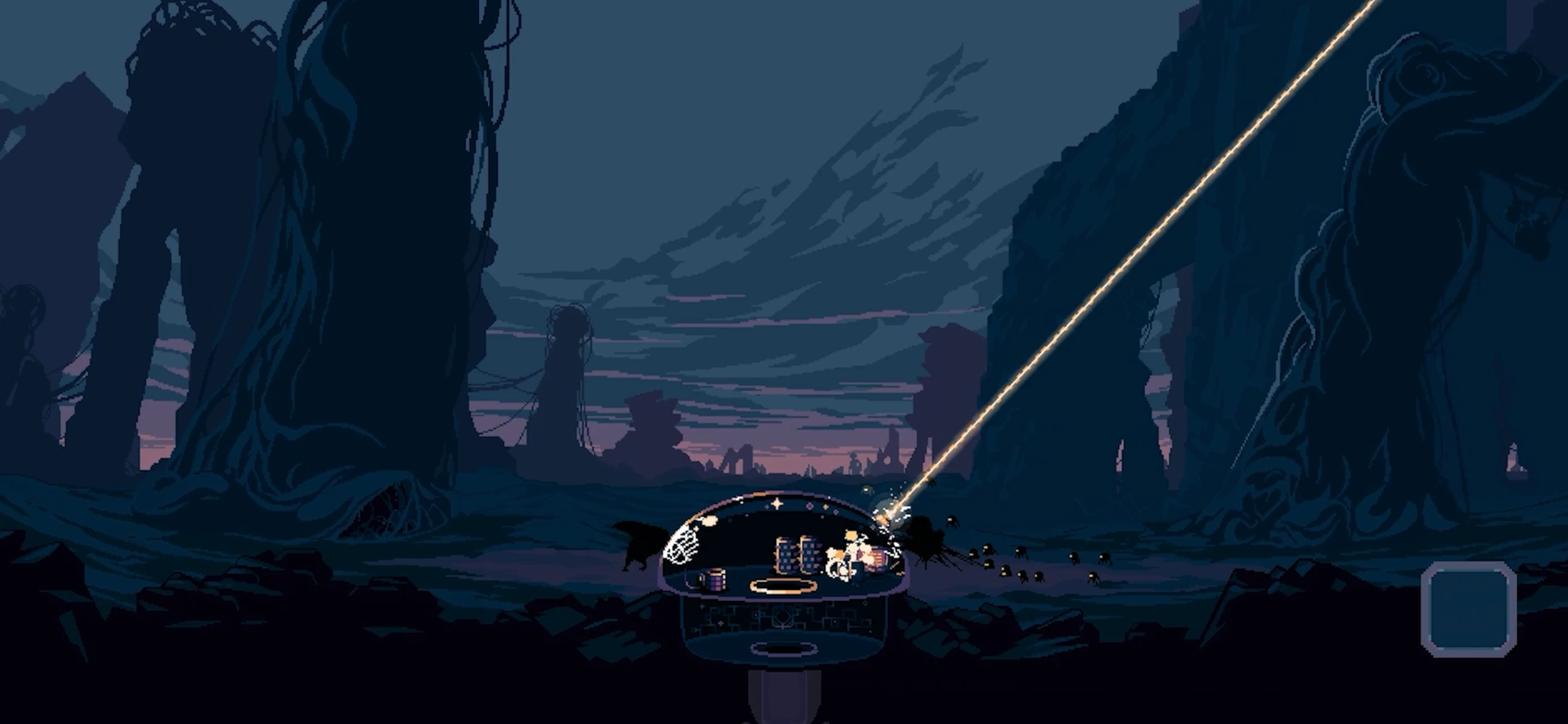Dome Keeper app store screenshot 3 — Games (iOS)