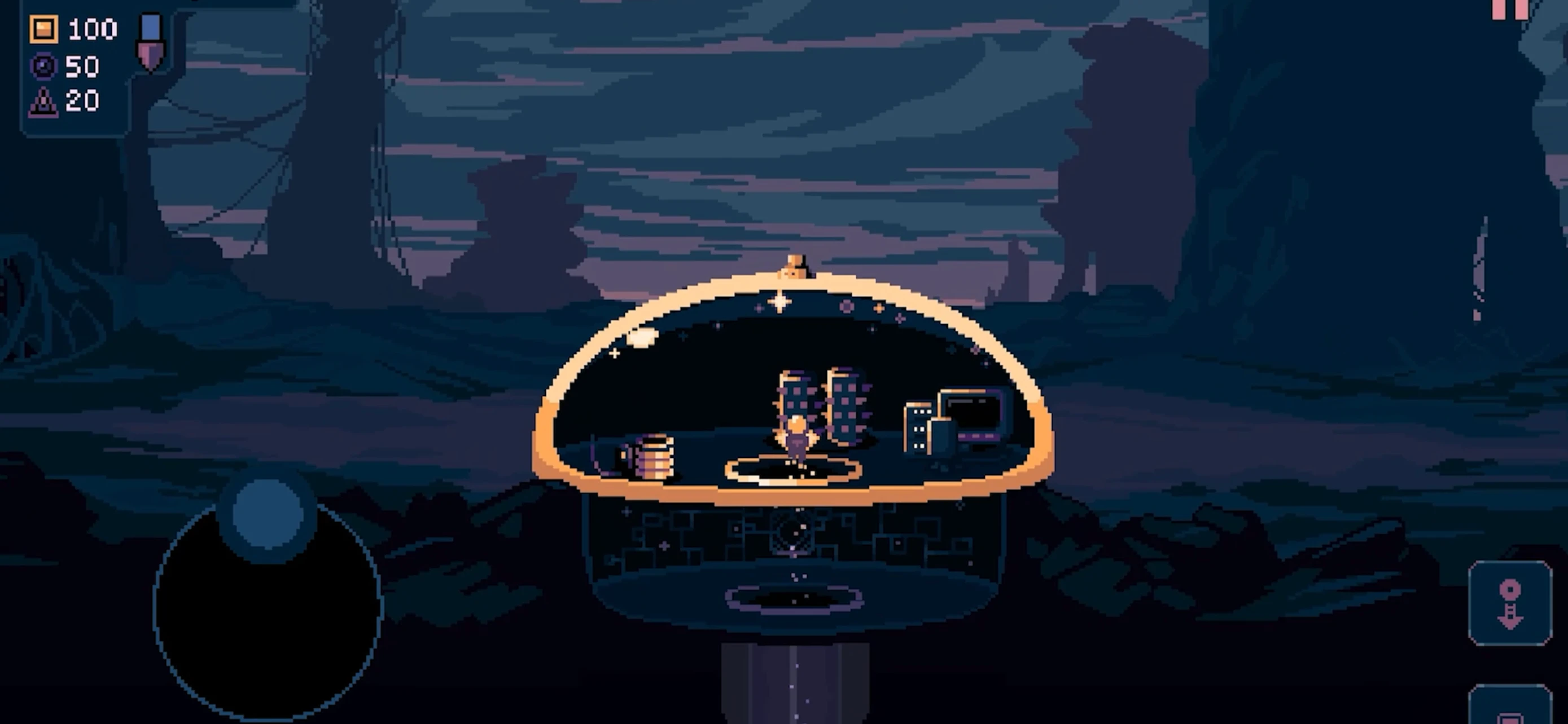 Dome Keeper app store screenshot 5 — Games (iOS)