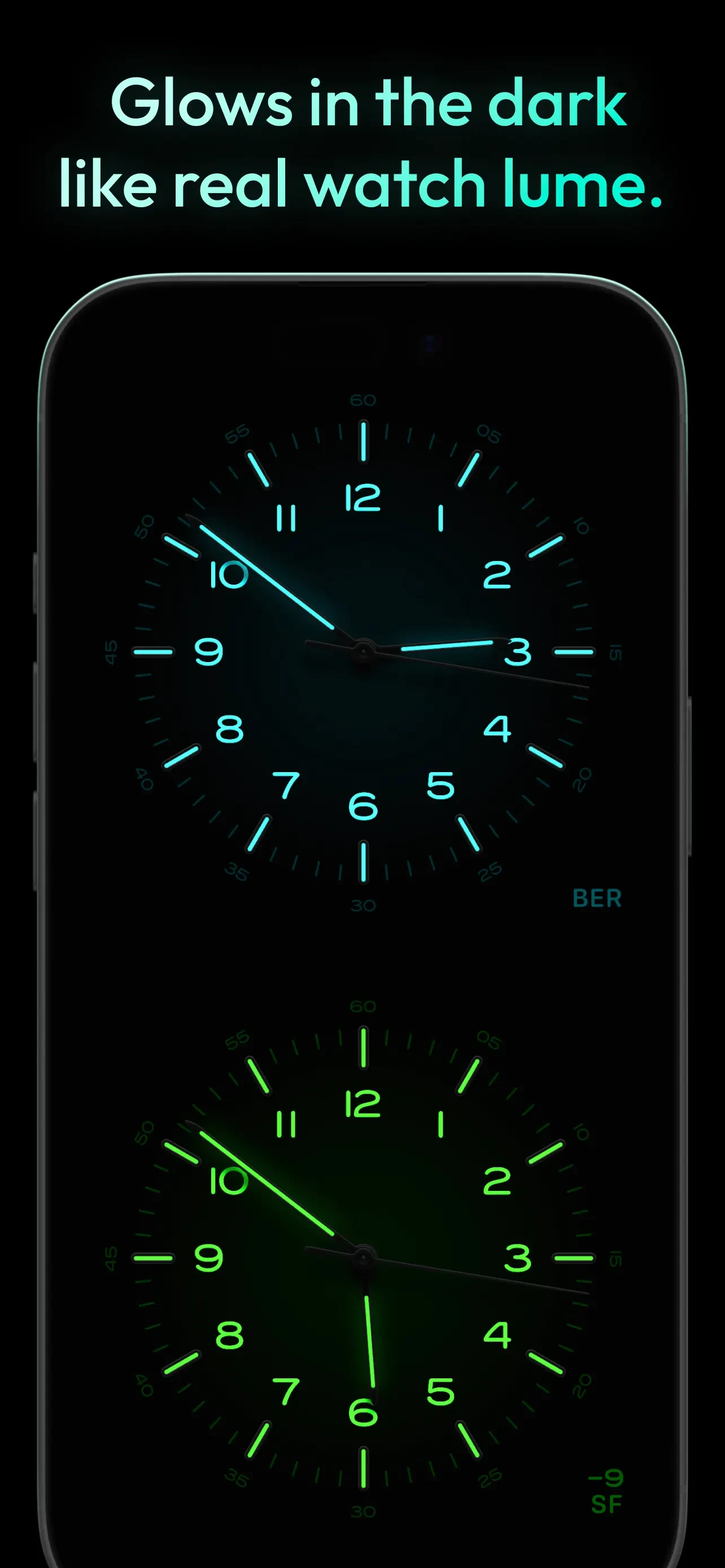 Bauhaus Clock app store screenshot 5 — Lifestyle (iOS)