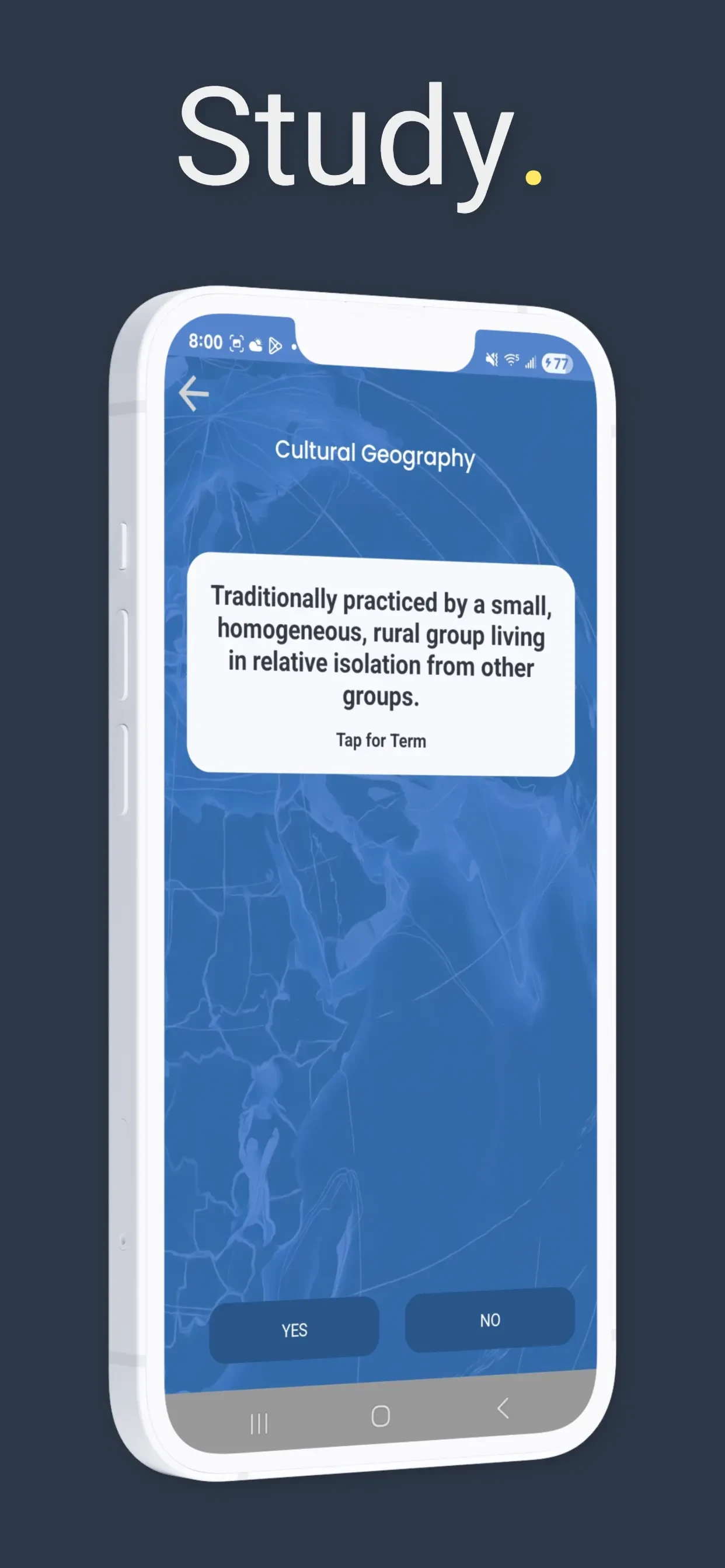 iScore5 AP Human Geography app store screenshot 2 — Education (iOS)
