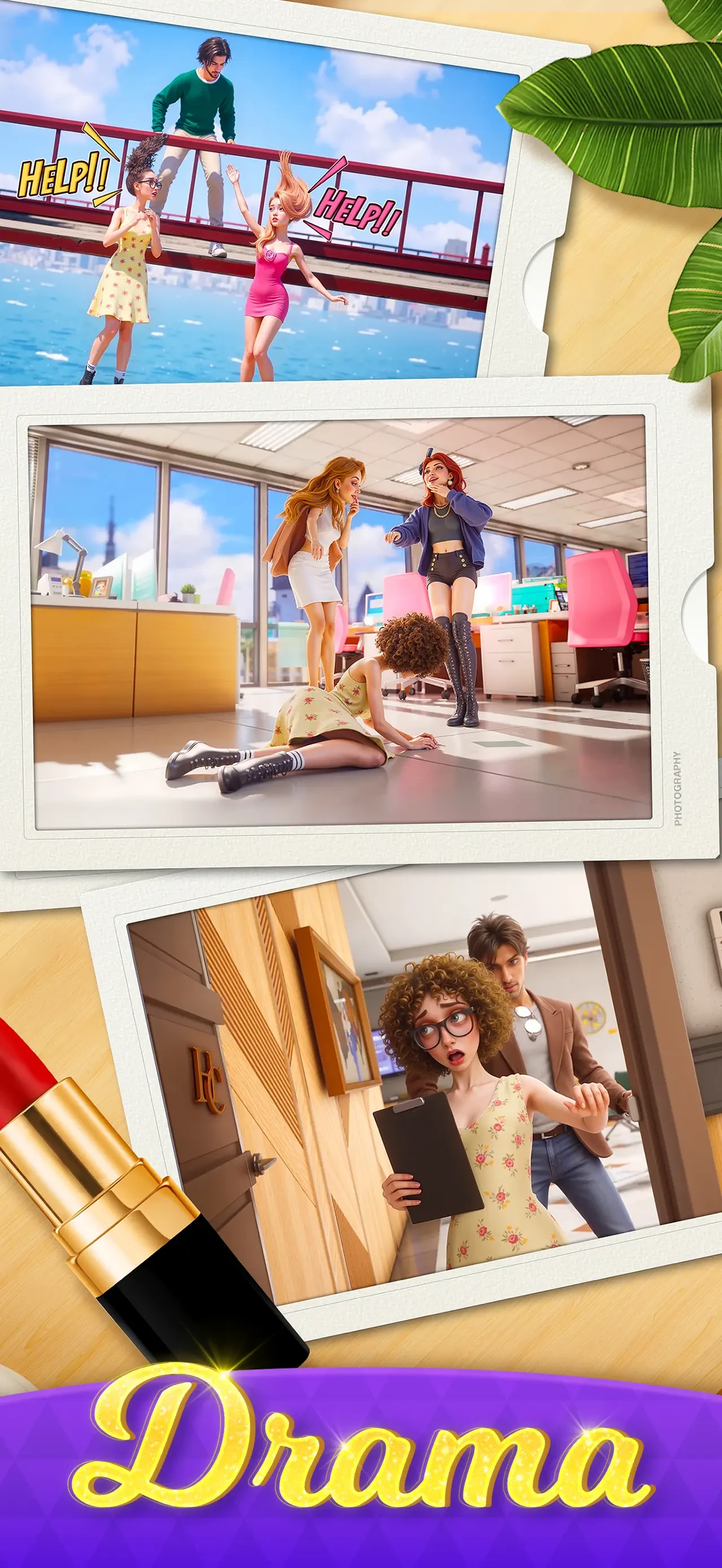 Hollywood Merge app store screenshot 1 — Games (iOS)