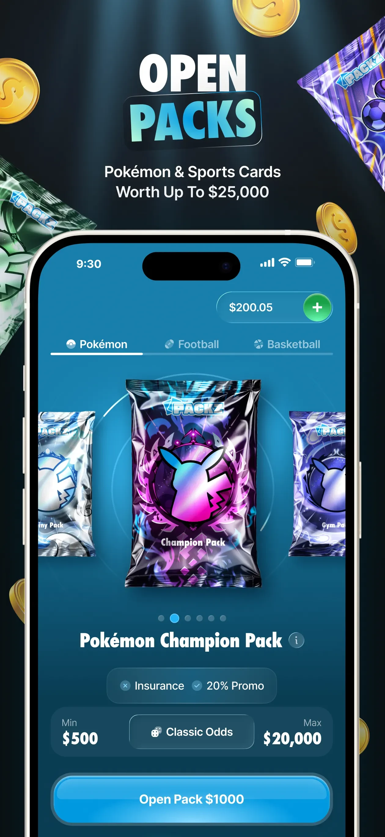 Packz app store screenshot 1 — Games (iOS)