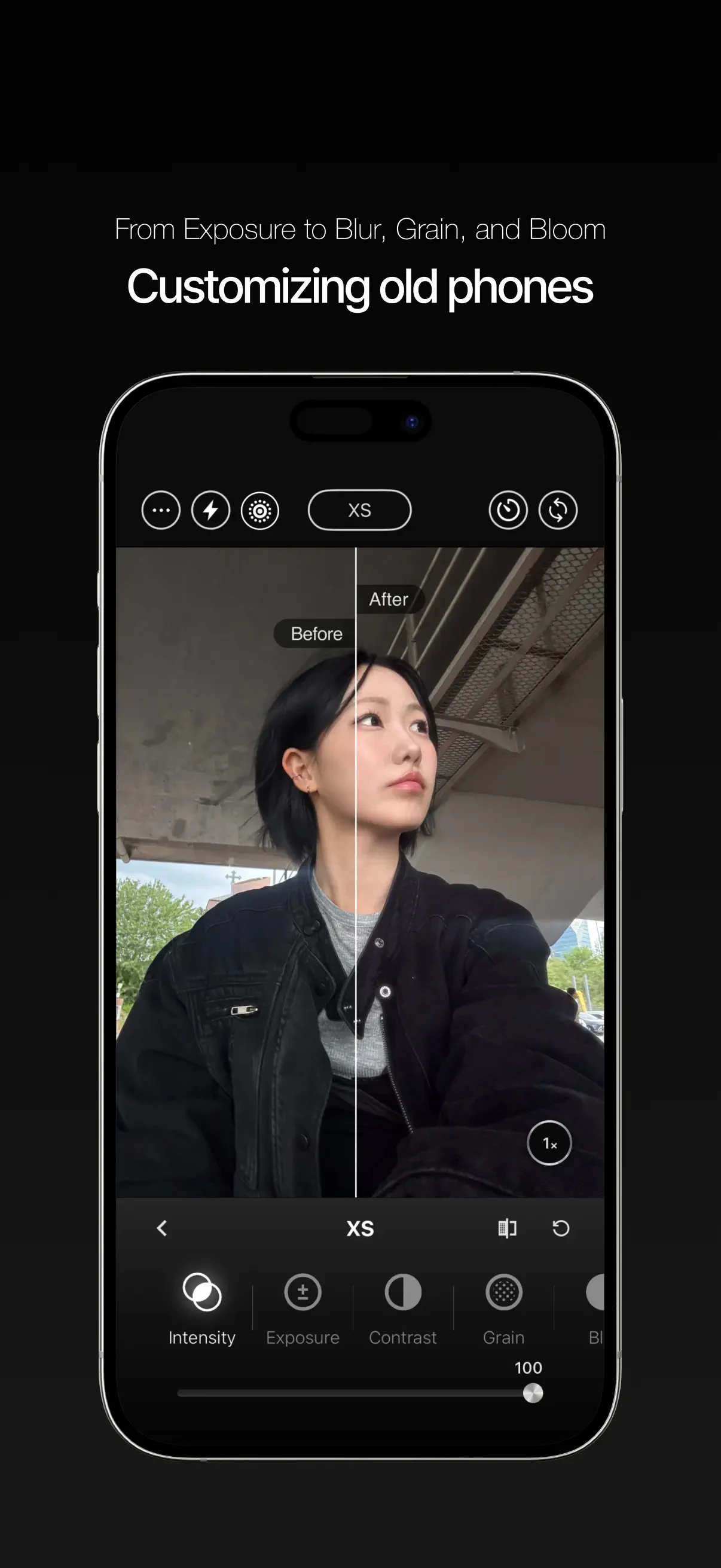 GIKA - Vintage Phone Cam app store screenshot 3 — Photo & Video (iOS)