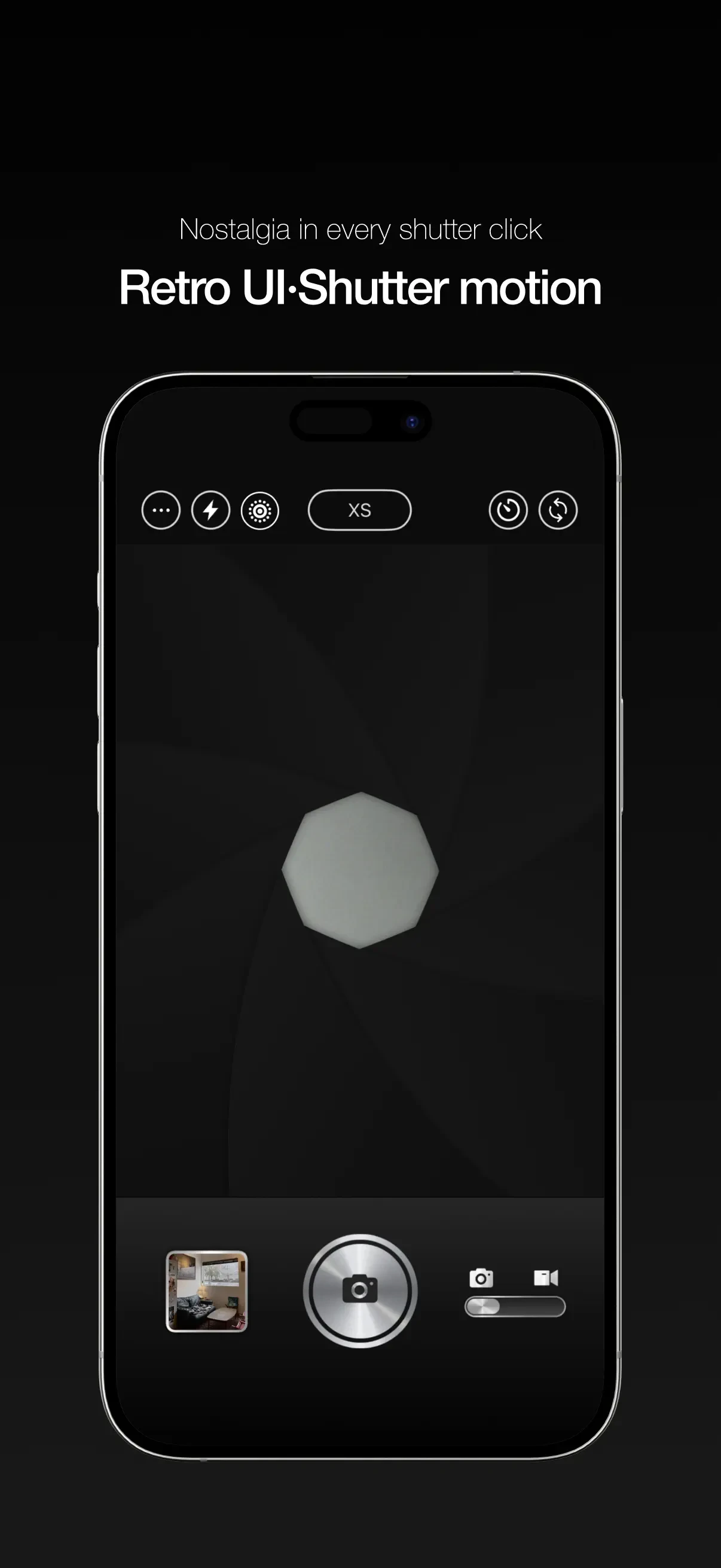 GIKA - Vintage Phone Cam app store screenshot 4 — Photo & Video (iOS)